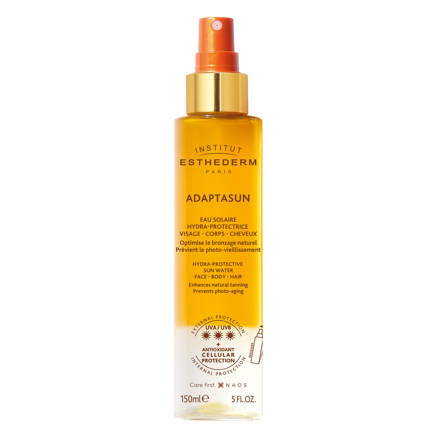 ADAPTASUN HYDRA-PROTECTIVE SUN WATER ESTHEDERM No color