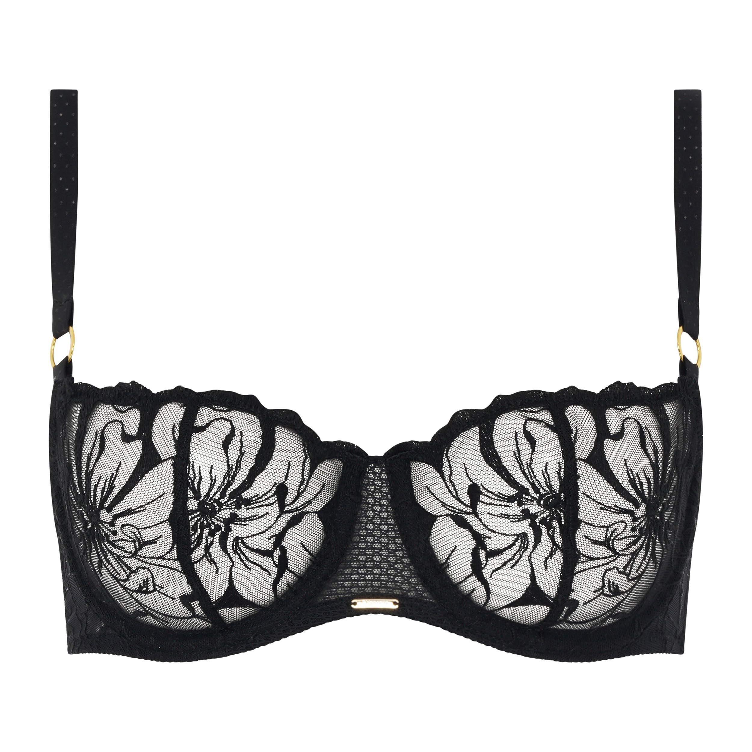 Demi-cup bra CHANTELLE Black