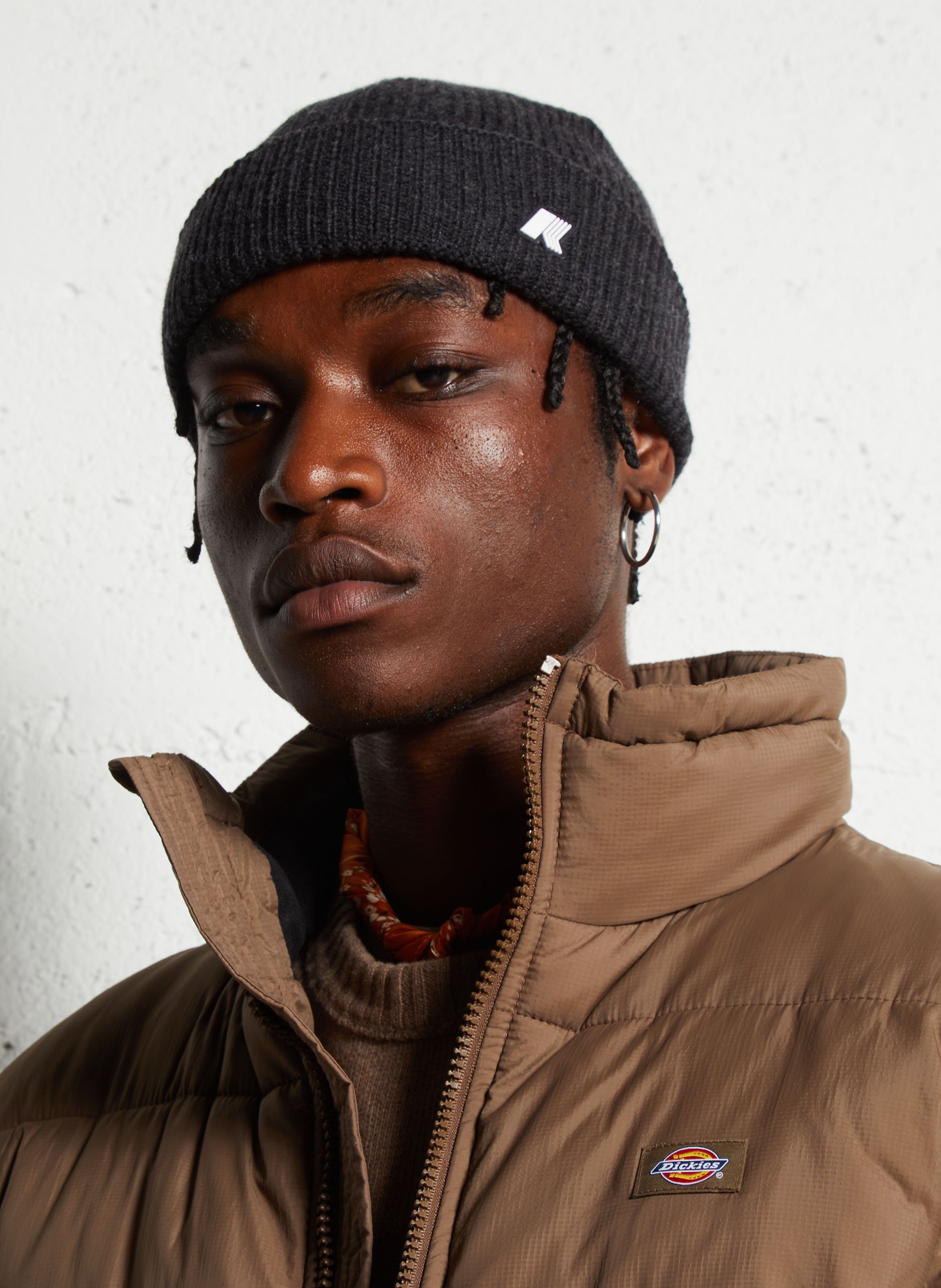 Daunenjacke mit Stehkragen DICKIES Beige