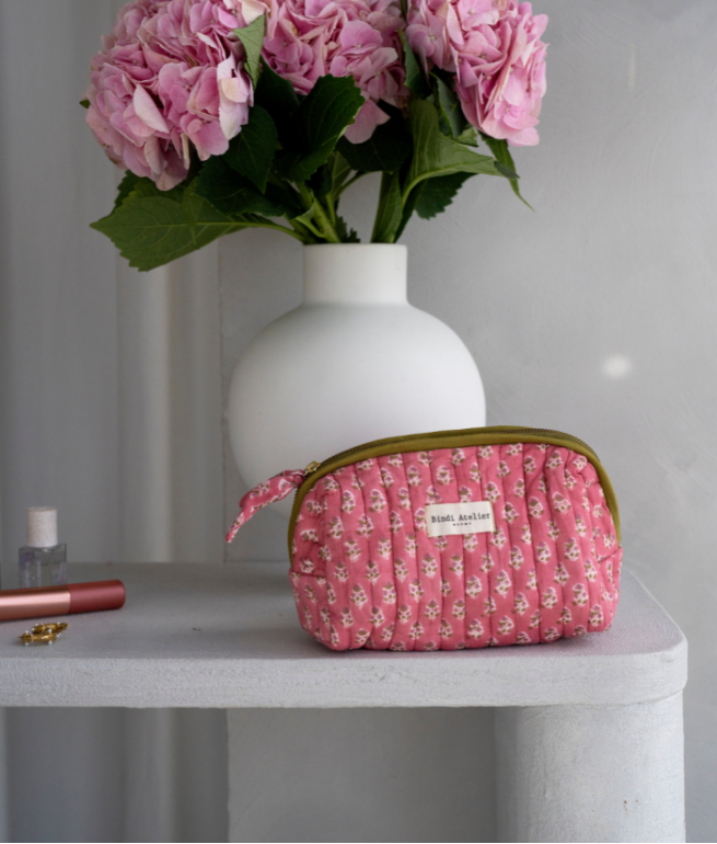 Sponge bag BINDI ATELIER Pink