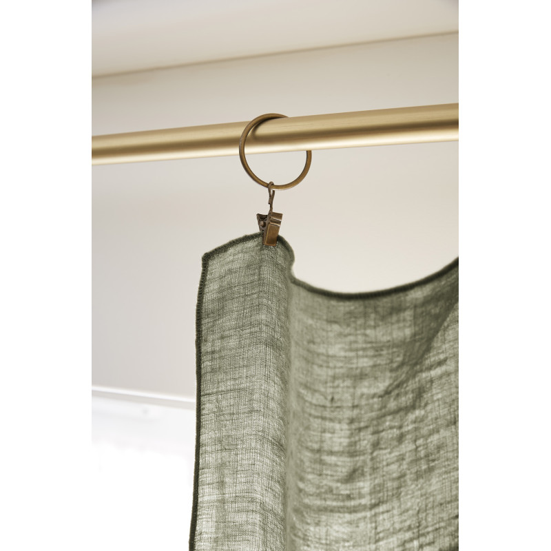 Blackout and Thermal Curtains L'EFFET PAPILLON Green