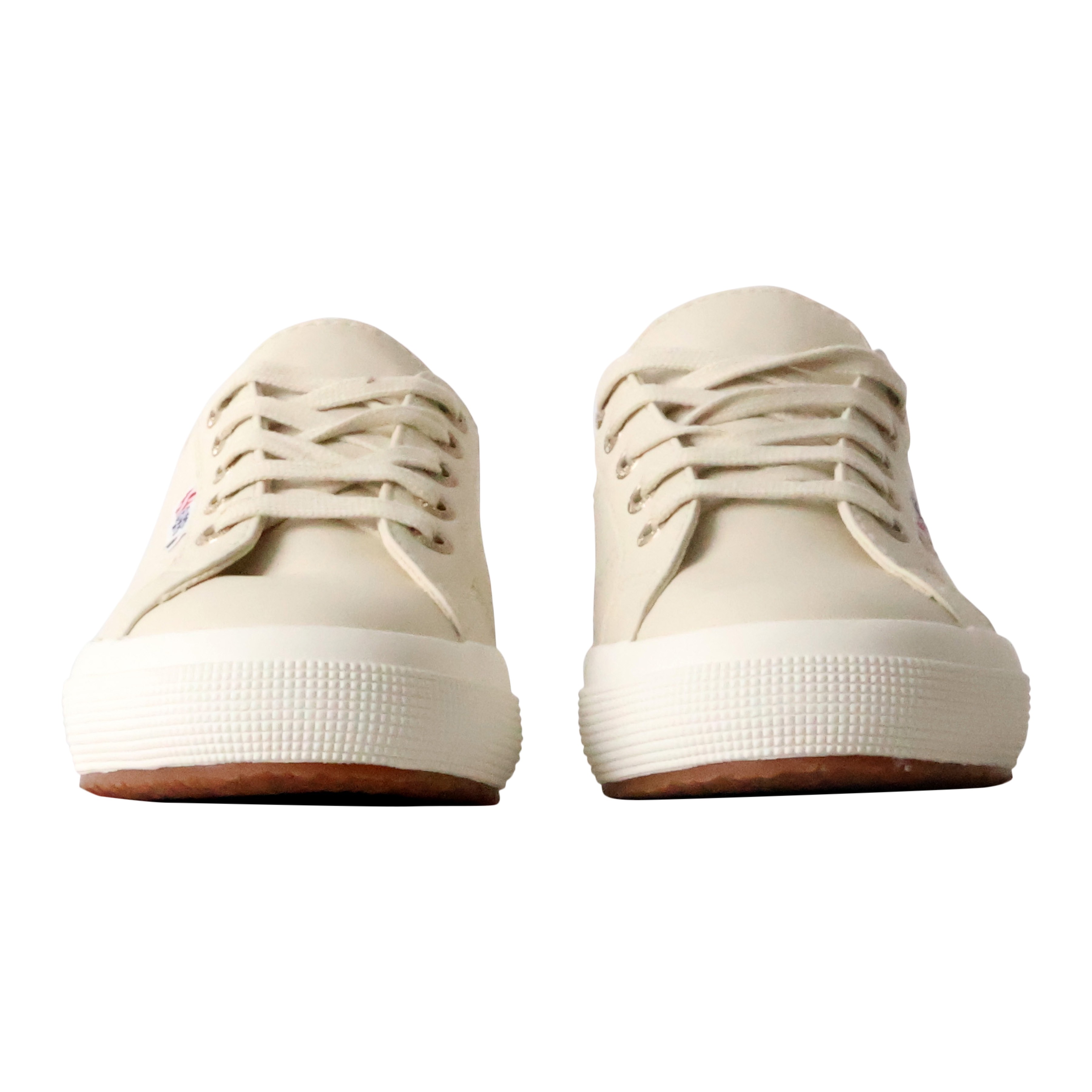 Superga Nappa leather low-top sneaker SUPERGA Beige