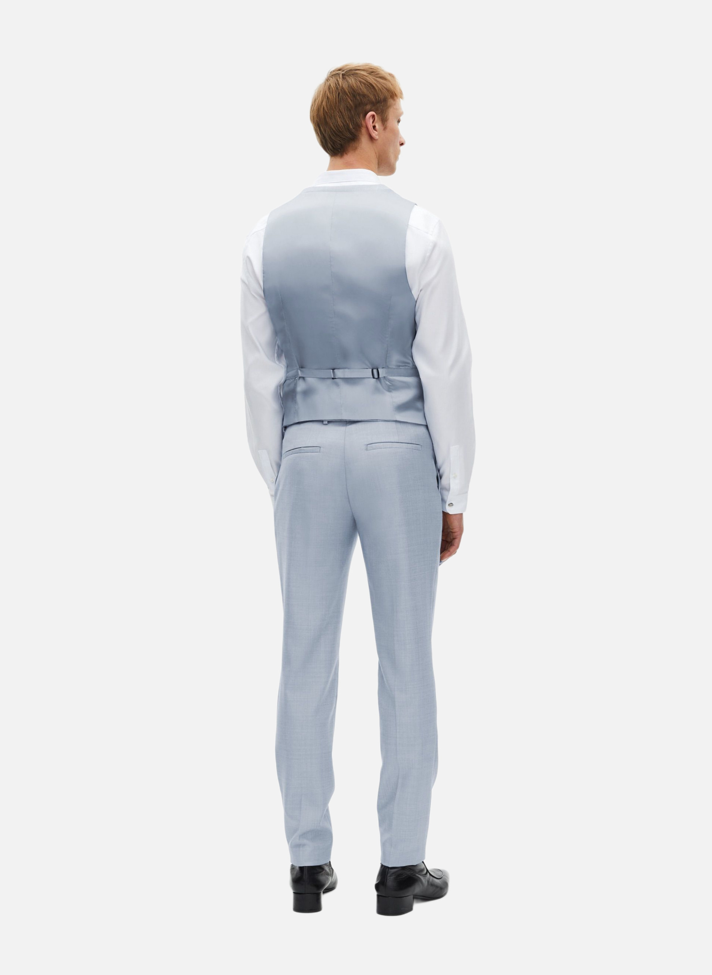 Tailored wool suit vest THE KOOPLES Blue