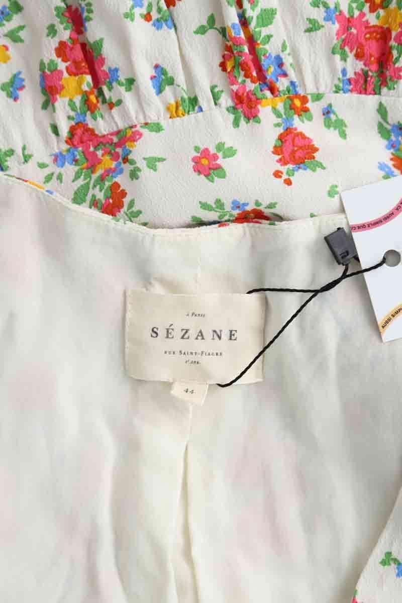 White dress SEZANE - Seconde main White
