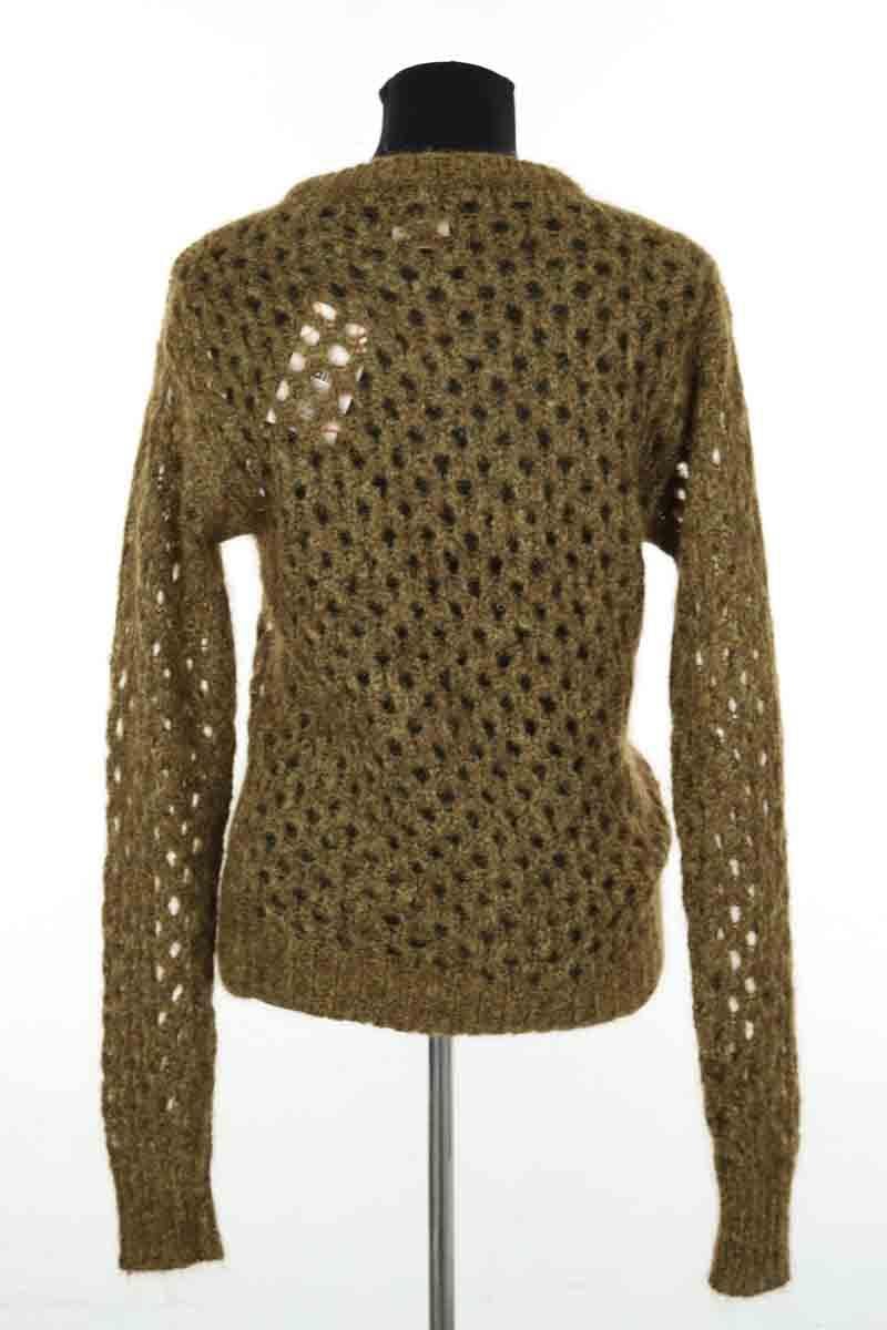 Khaki wool sweater ISABEL MARANT - Seconde Main Khaki