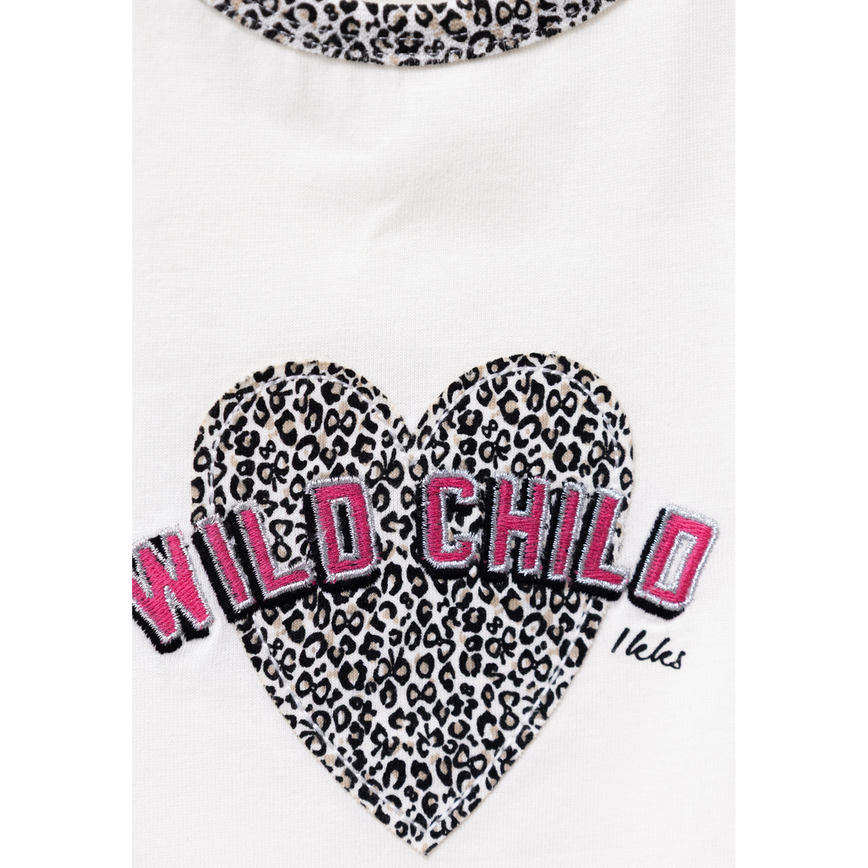 Tee-shirt droit col rond en coton IKKS JUNIOR Blanc