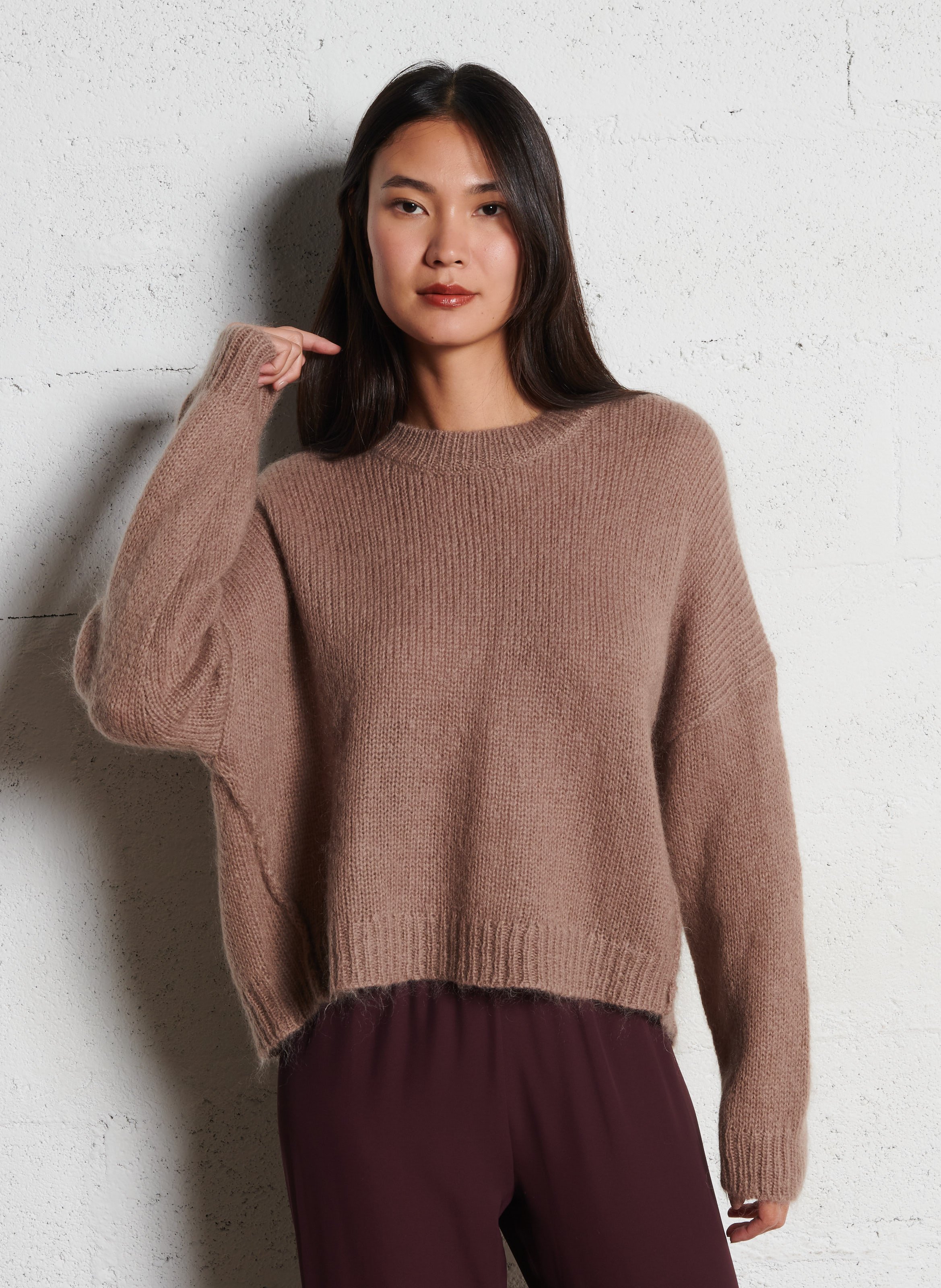 High-neck wool sweater BELLA JONES
