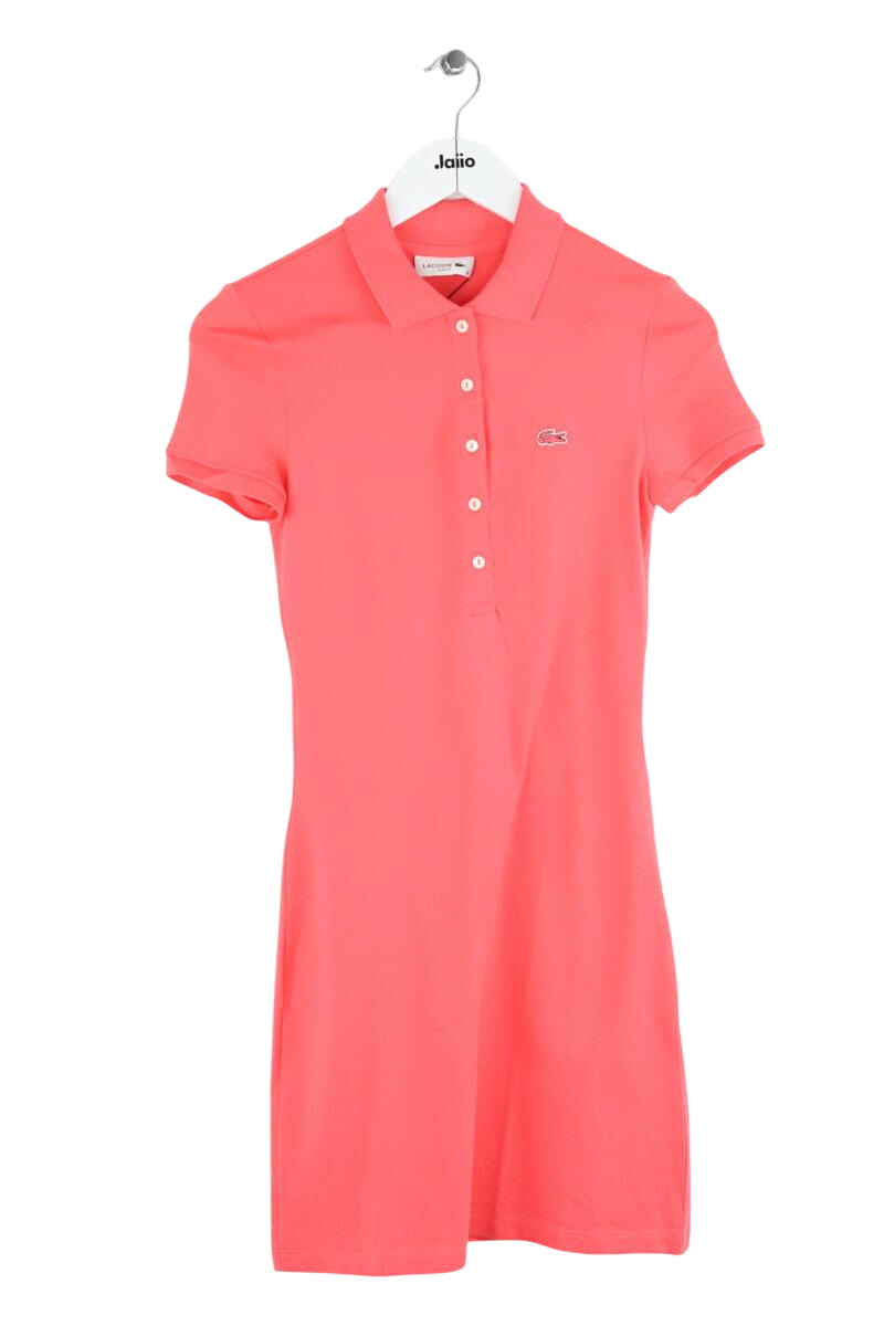 Cotton dress LACOSTE - SECONDE MAIN Pink