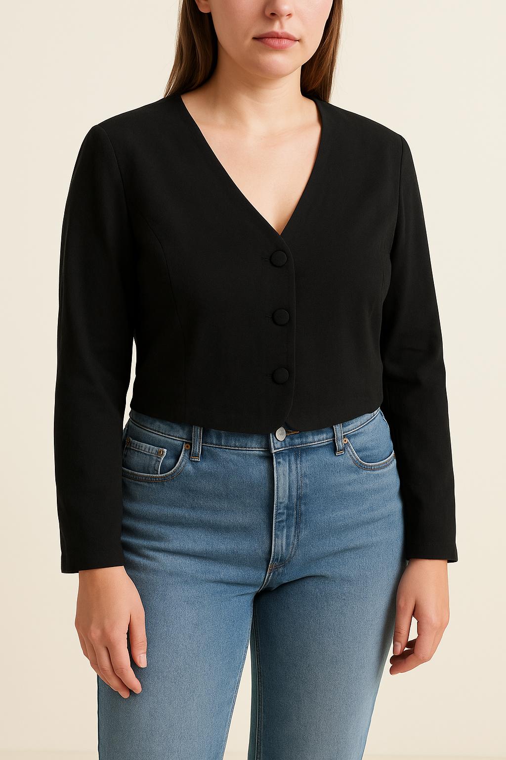 JACKET AGNES B. - Seconde Main Black