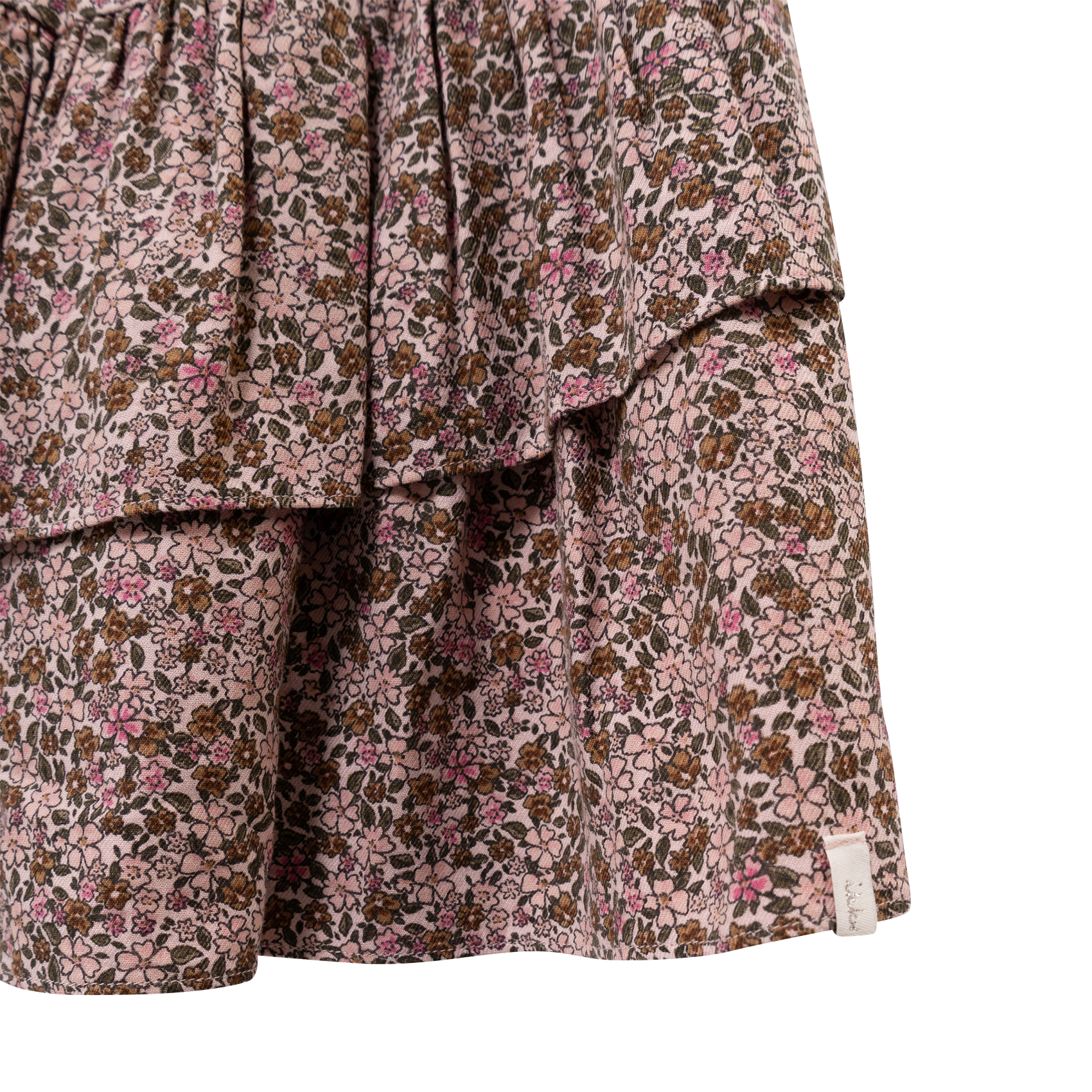 Jupe courte en coton imprimé IKKS JUNIOR Rose