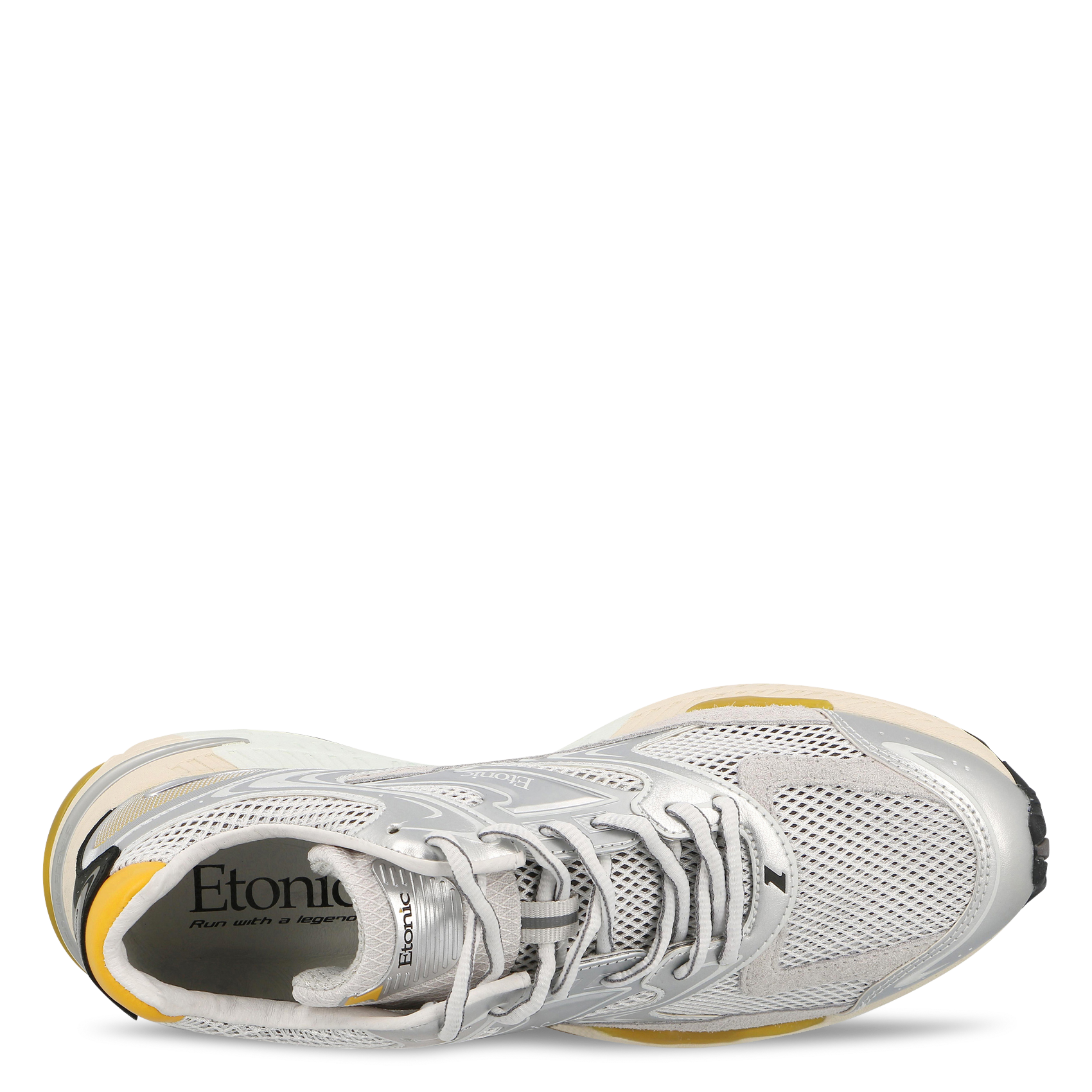 Baskets basses bi-matière  ETONIC Jaune