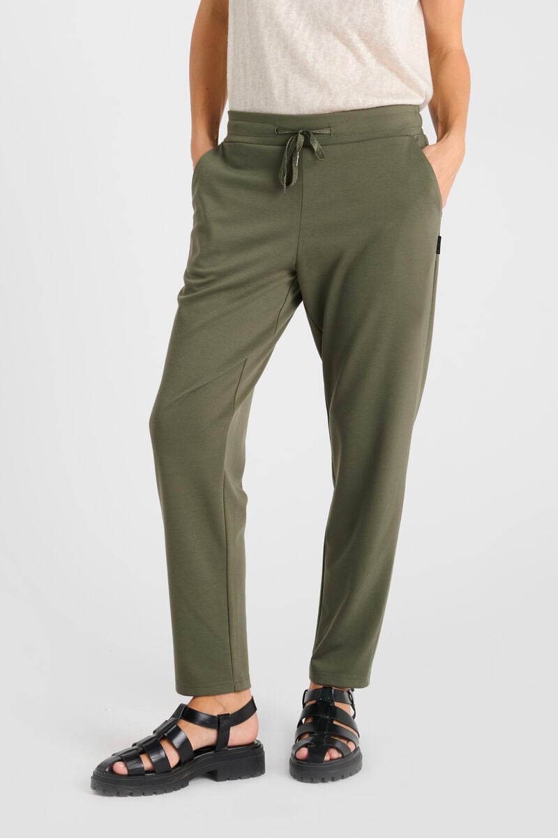 Straight pants LE TEMPS DES CERISES Khaki