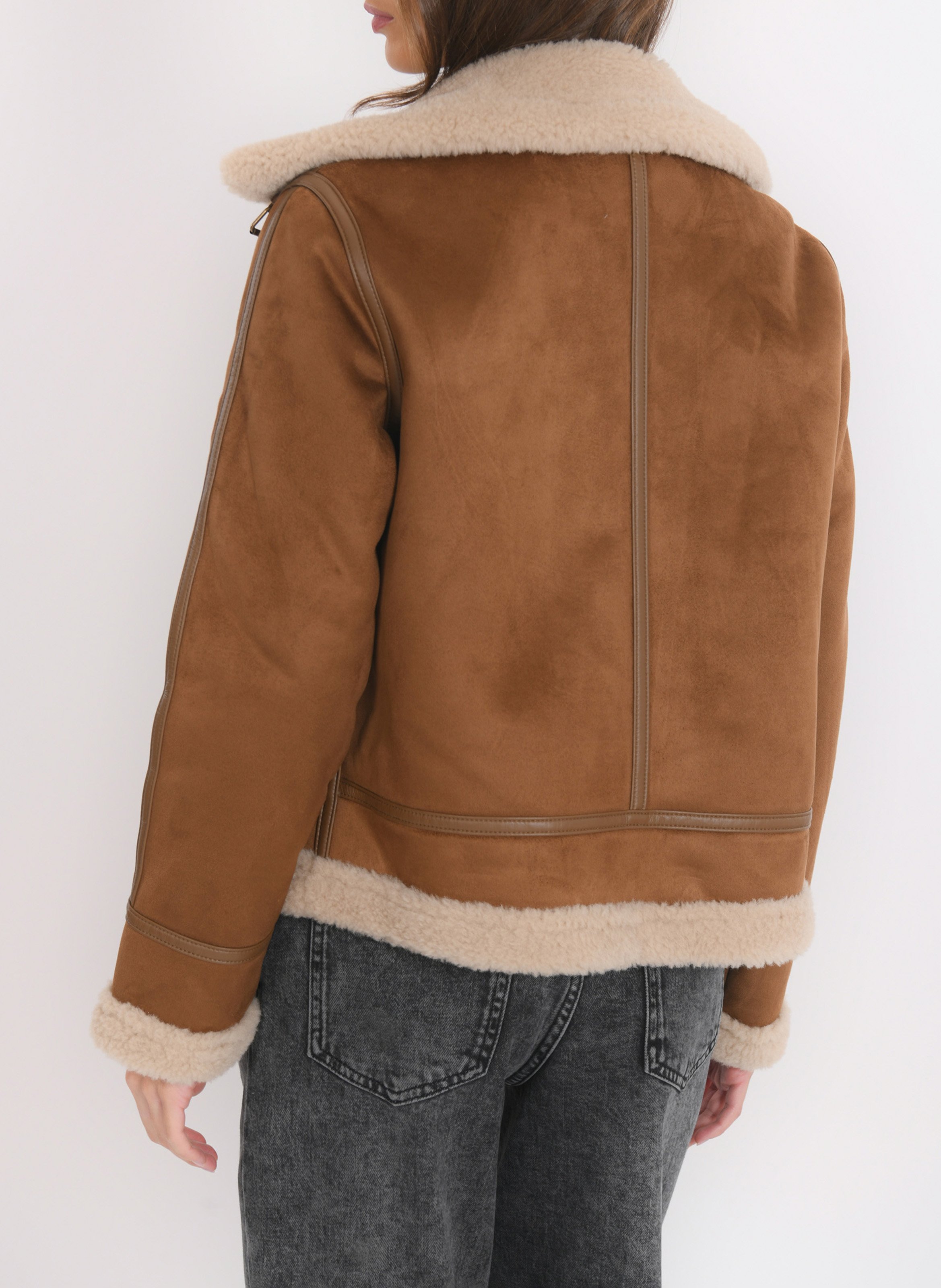 Blouson col montant KOOKAI Marron