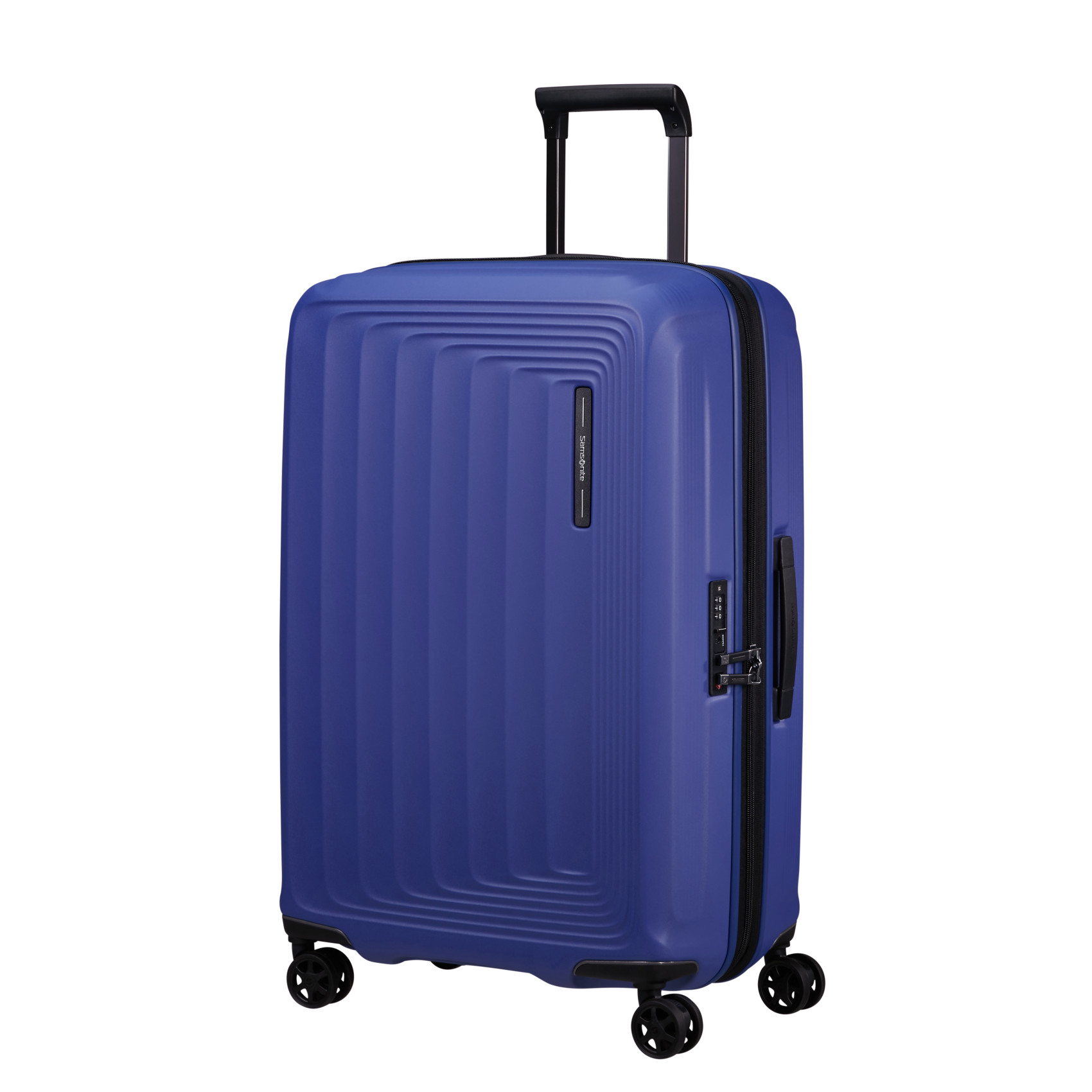 Nuon 4-wheel suitcase size M  Matt nautical blue