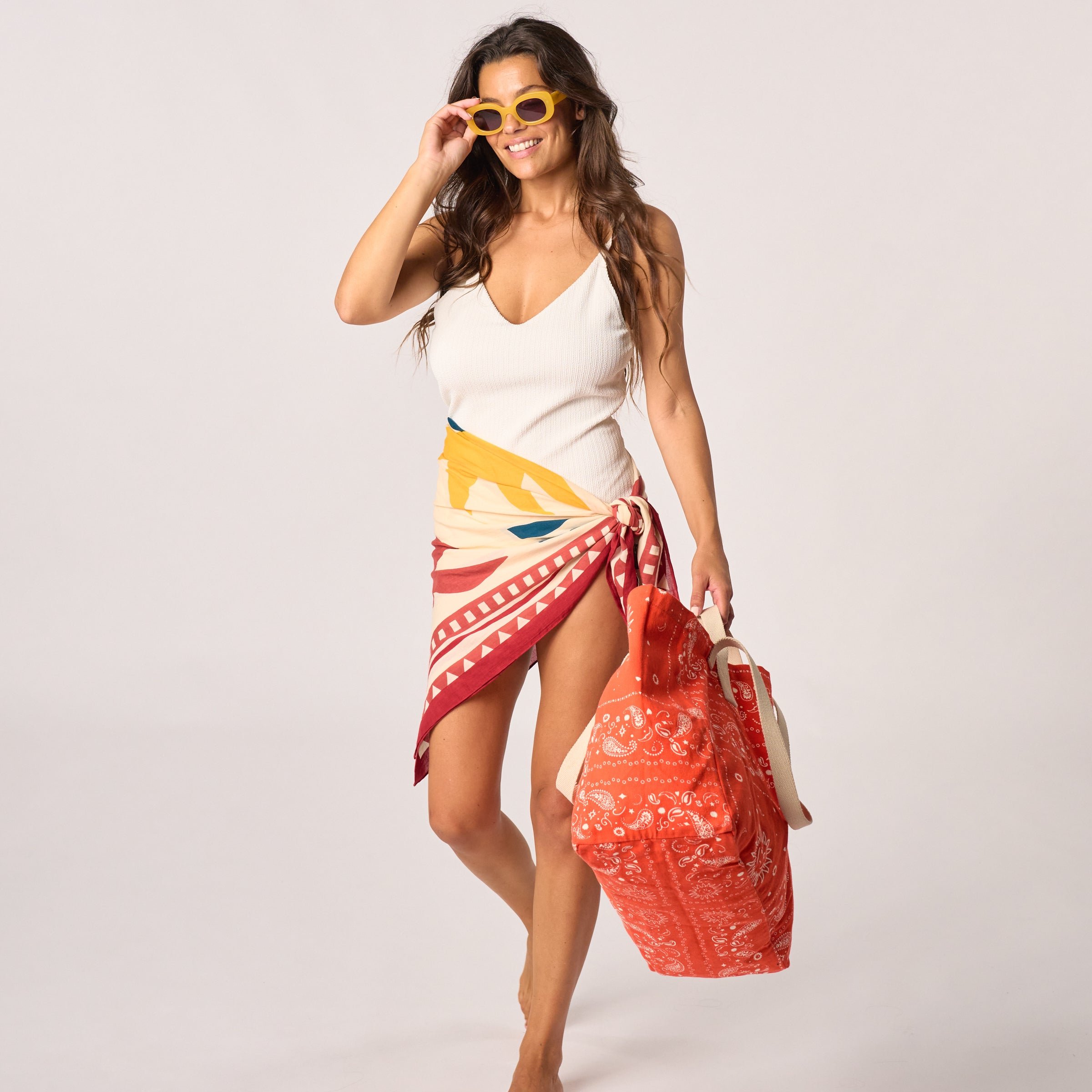 Organic cotton tote bag BILLYBELT Orange