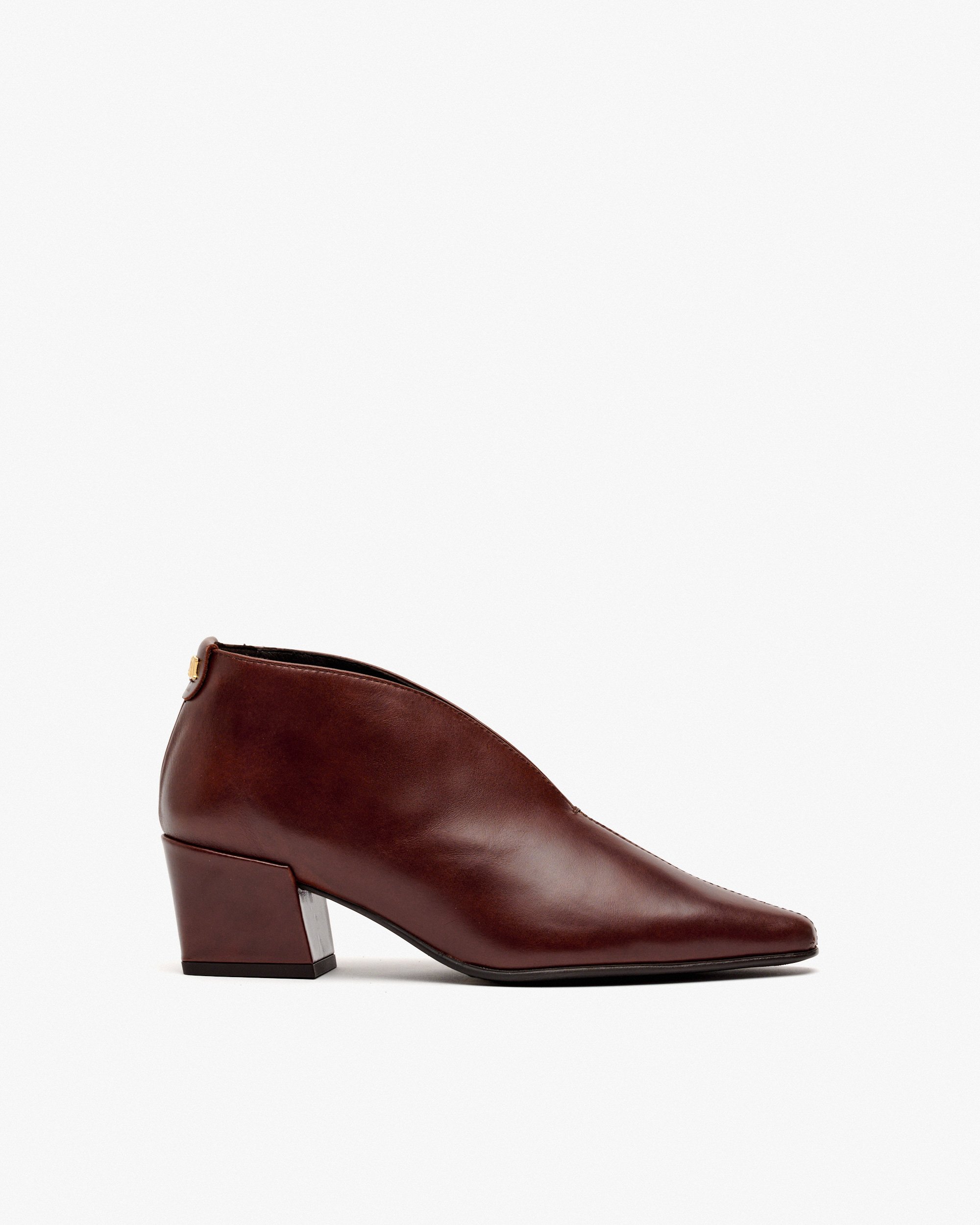 Brown leather ankle boots PEDRO MIRALLES Brown