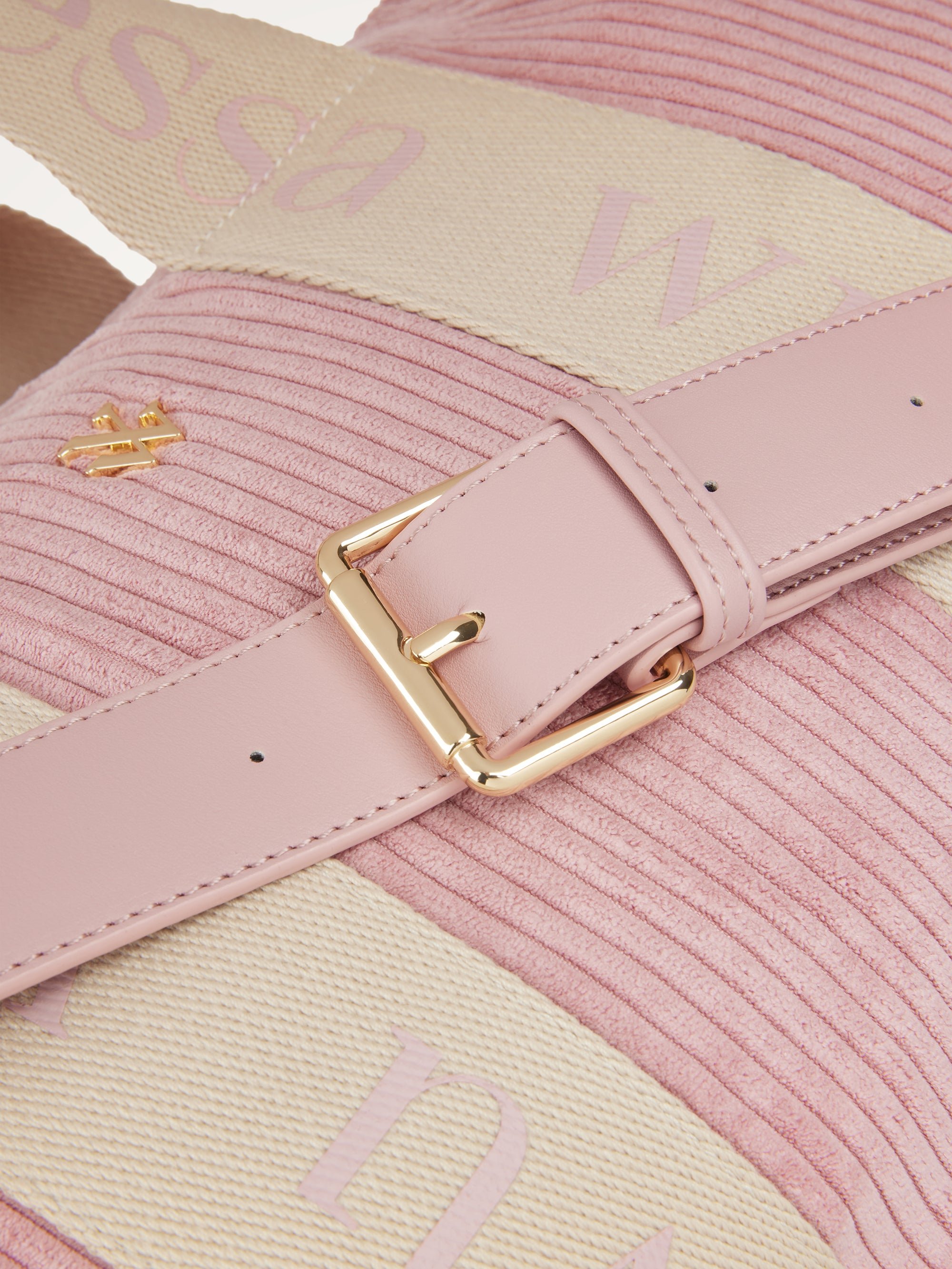 Sac week-end avec anses VANESSA WU Rose