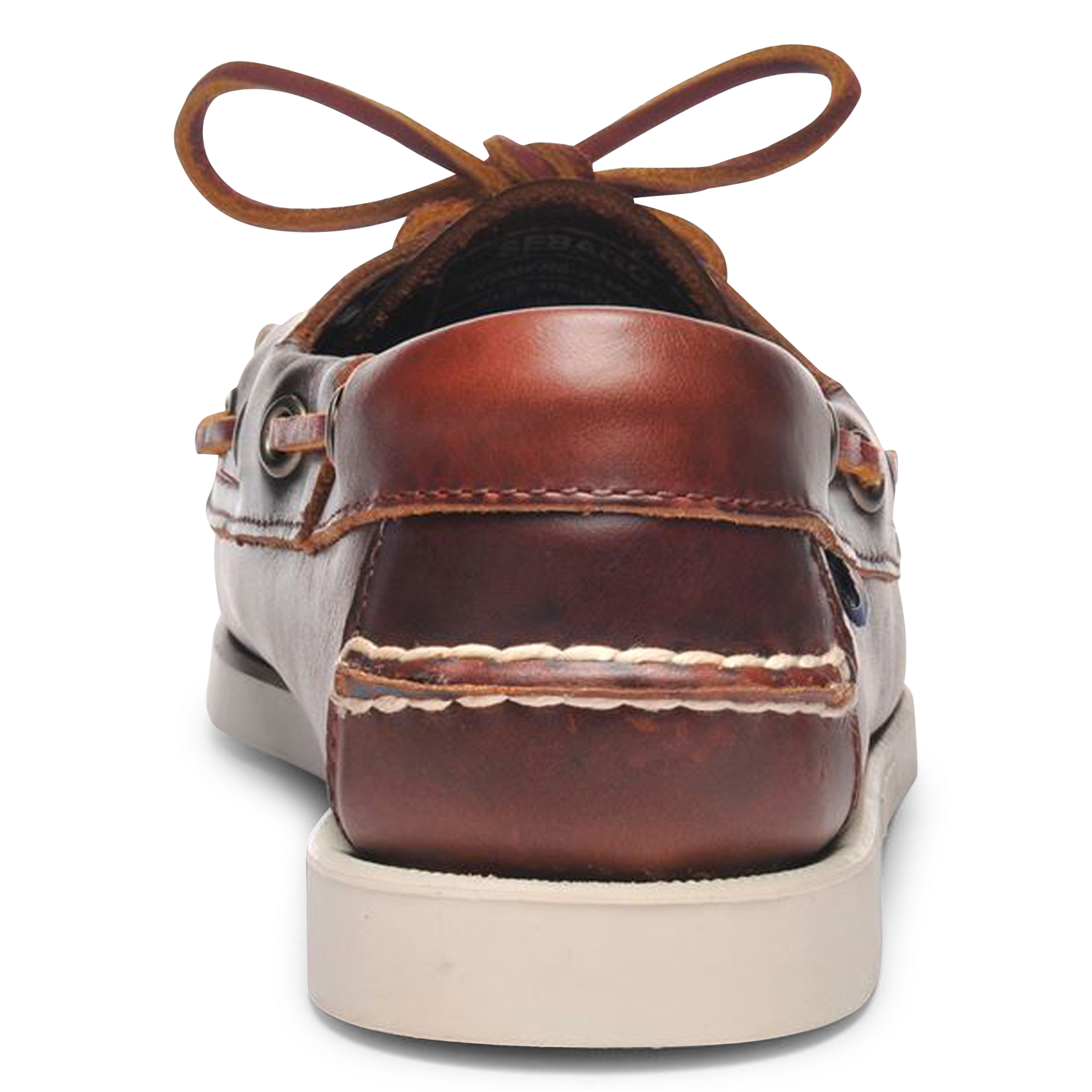 Bootsschuhe mit Schnürsenkeln aus Leder SEBAGO Braun