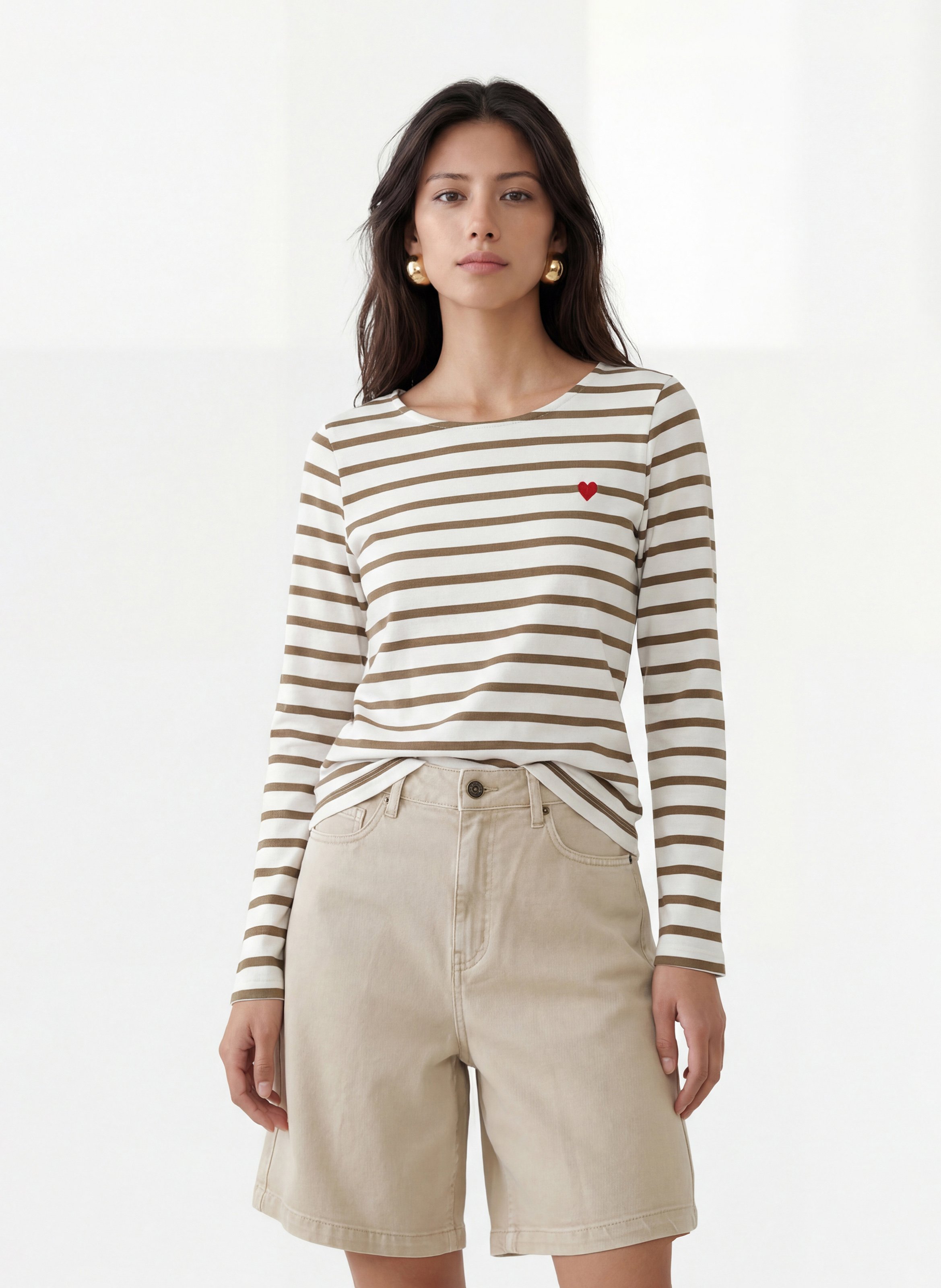 Tee-shirt ajusté en coton KOOKAI