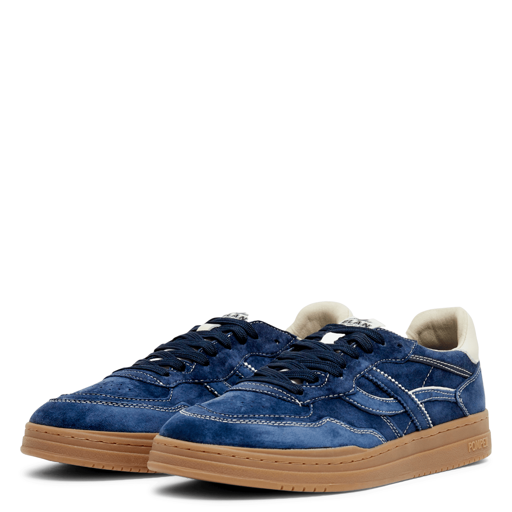 Lage sneakers POMPEII Blauw