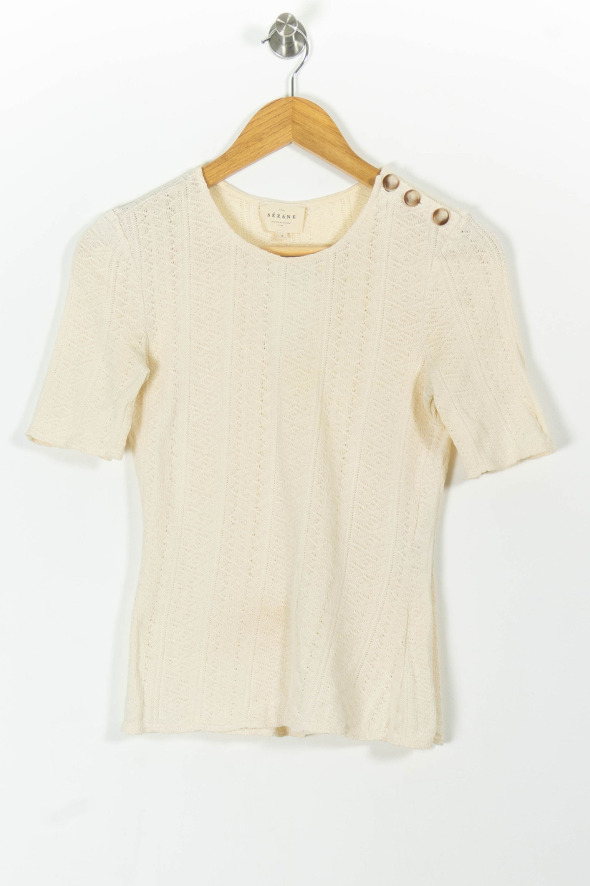 Top & tank top SEZANE - Seconde main Beige