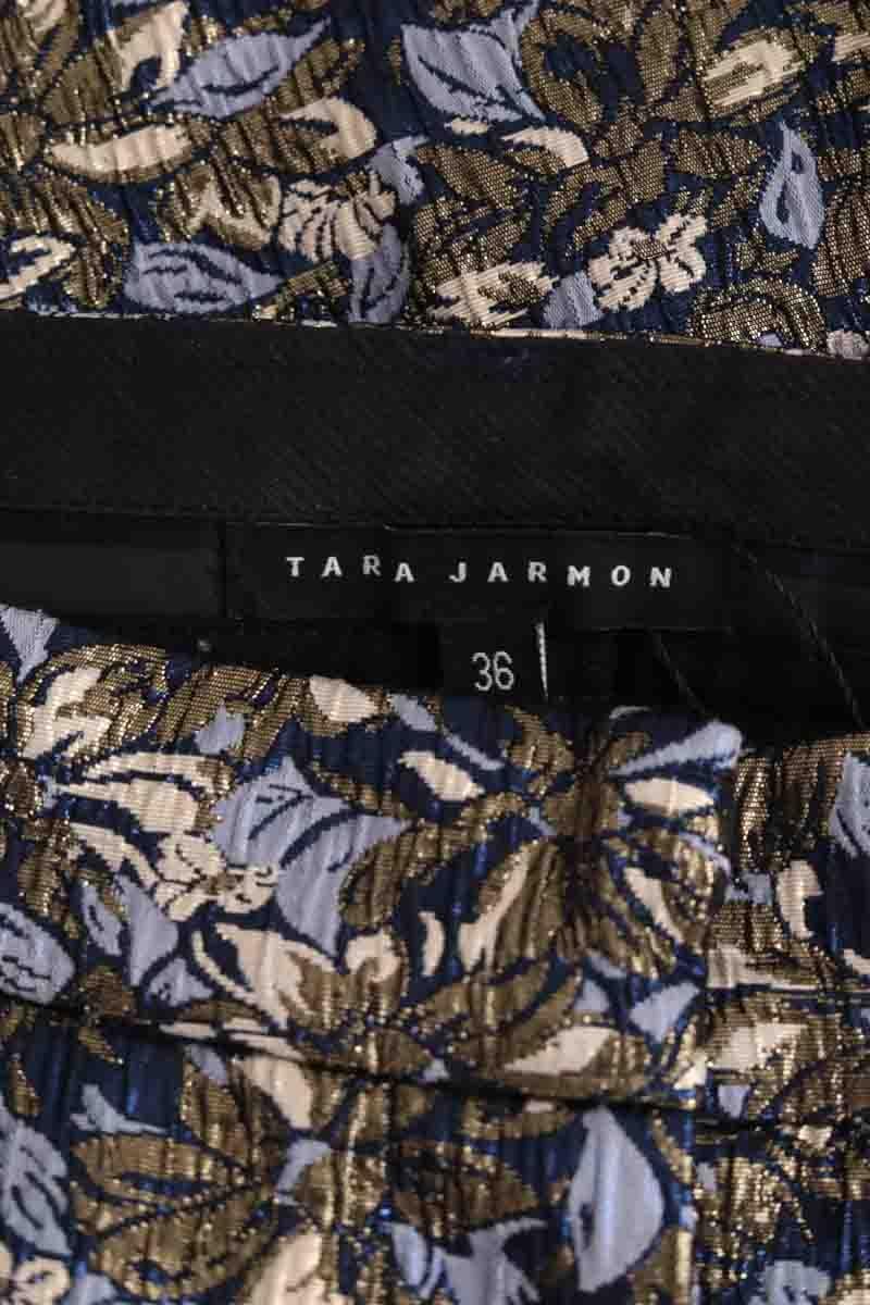 Straight-leg pants TARA JARMON - Seconde Main Golden