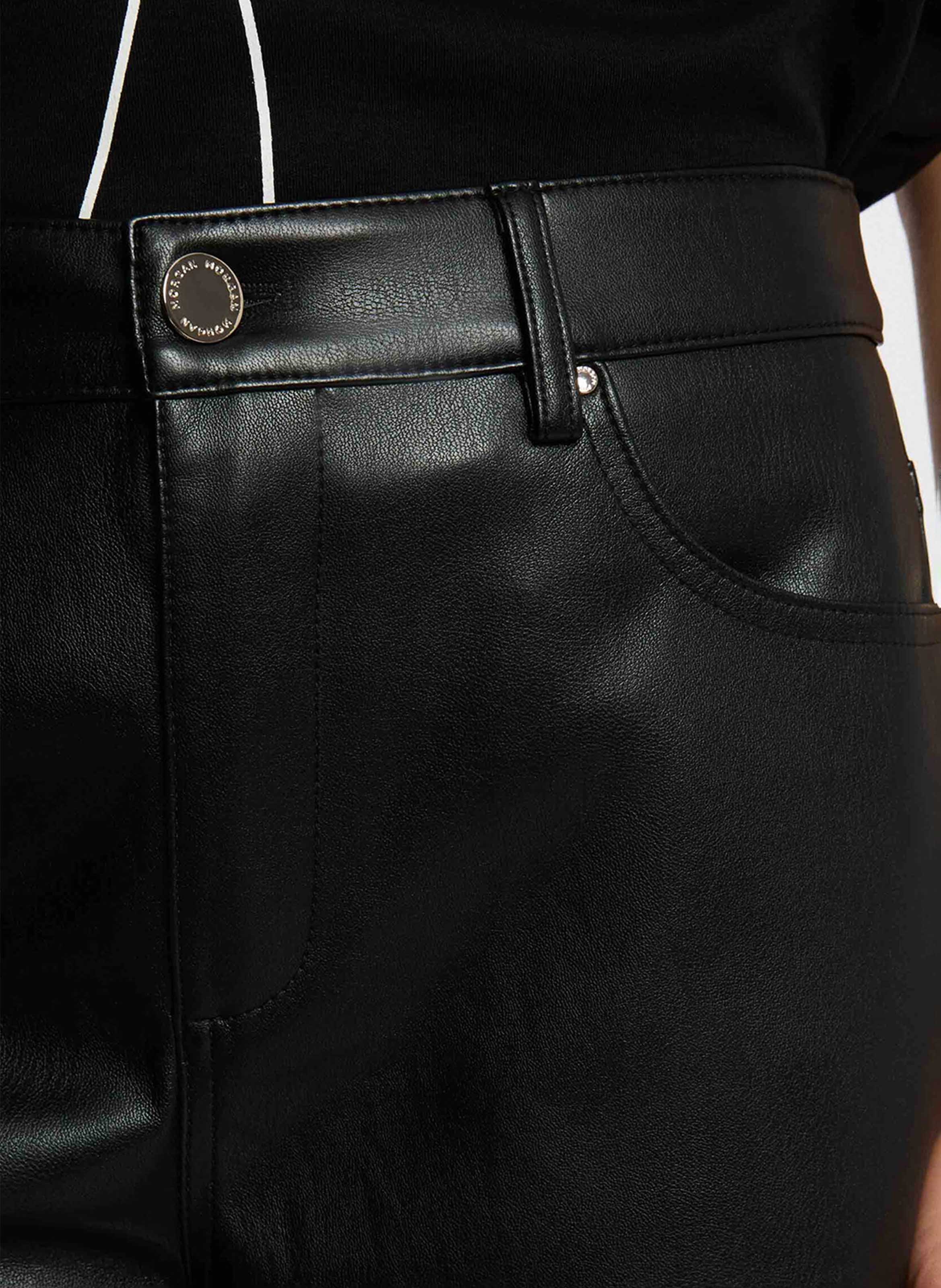 Pantalon droit MORGAN Noir