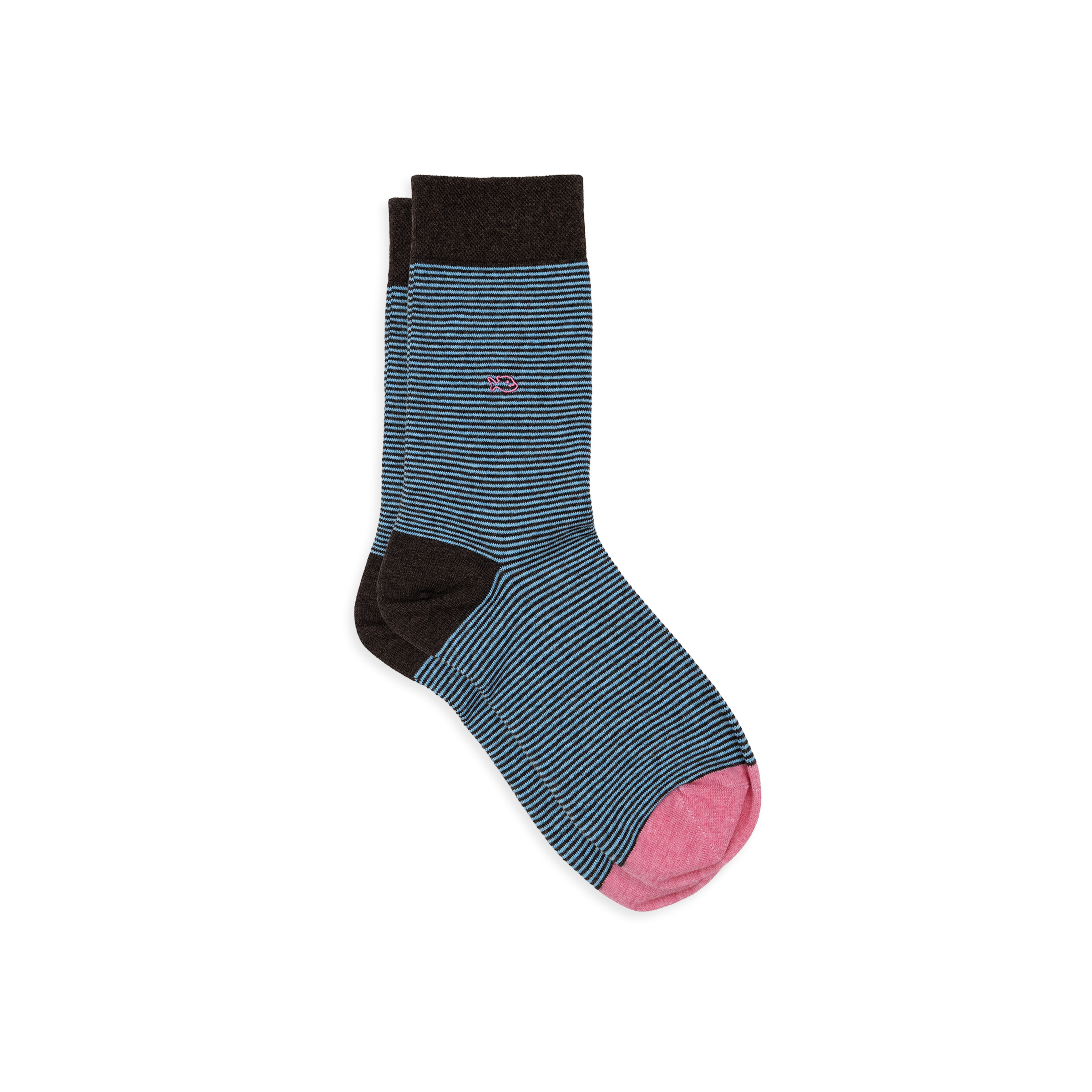 Striped combed cotton socks BILLYBELT