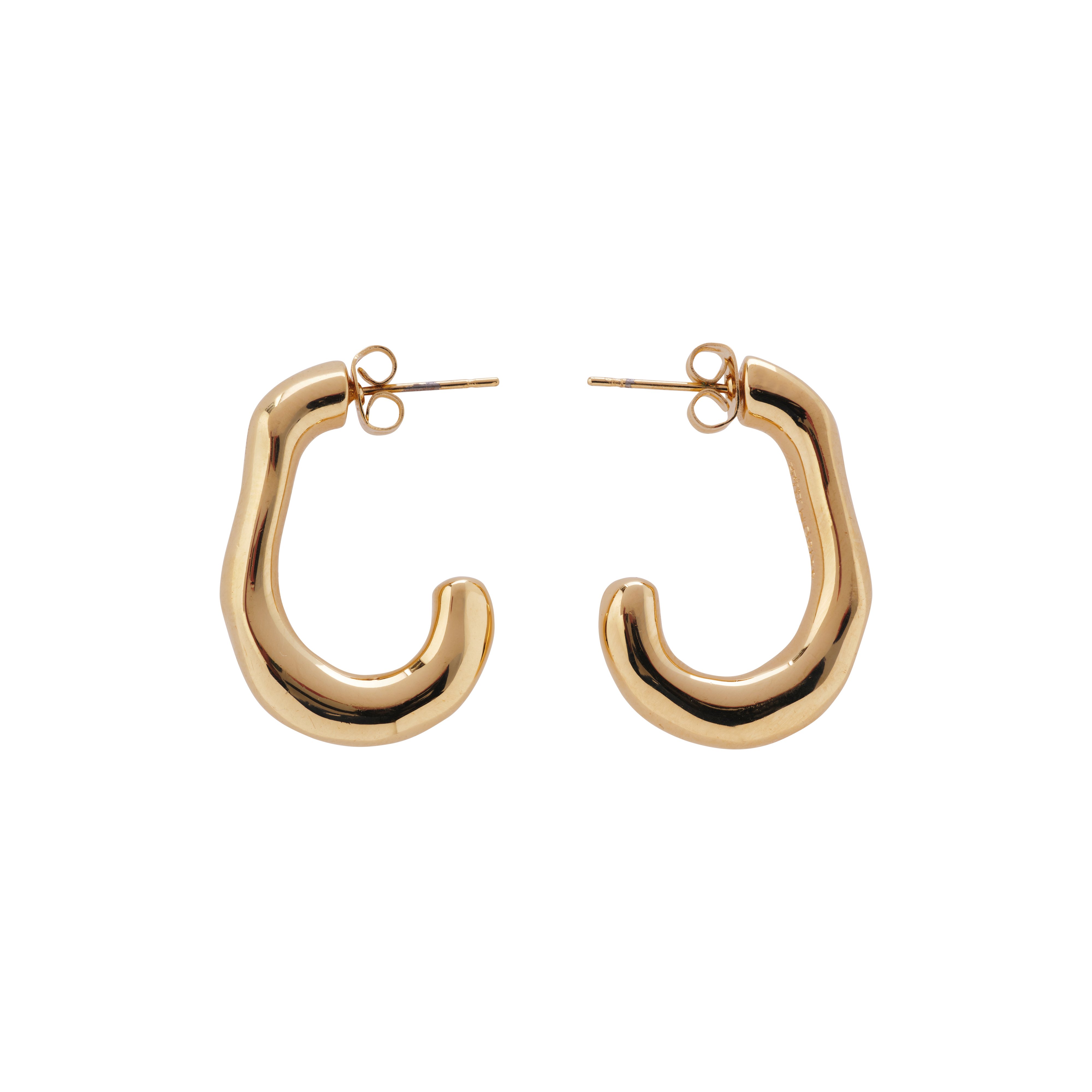 Sculpted earrings SAISON 1865 Golden