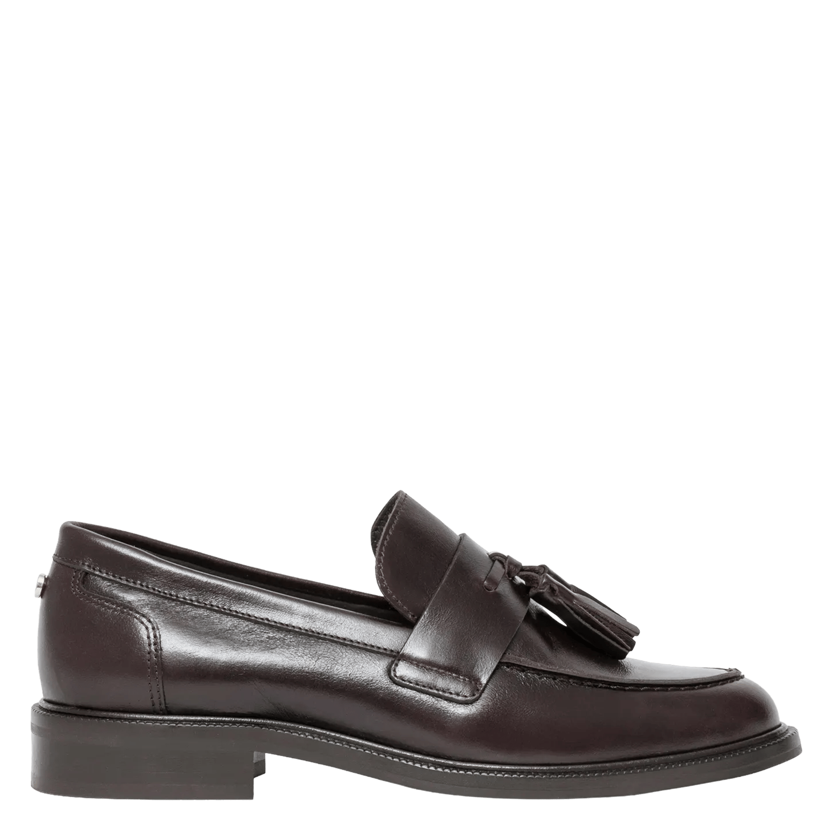 Mocassins en cuir BOCAGE Marron