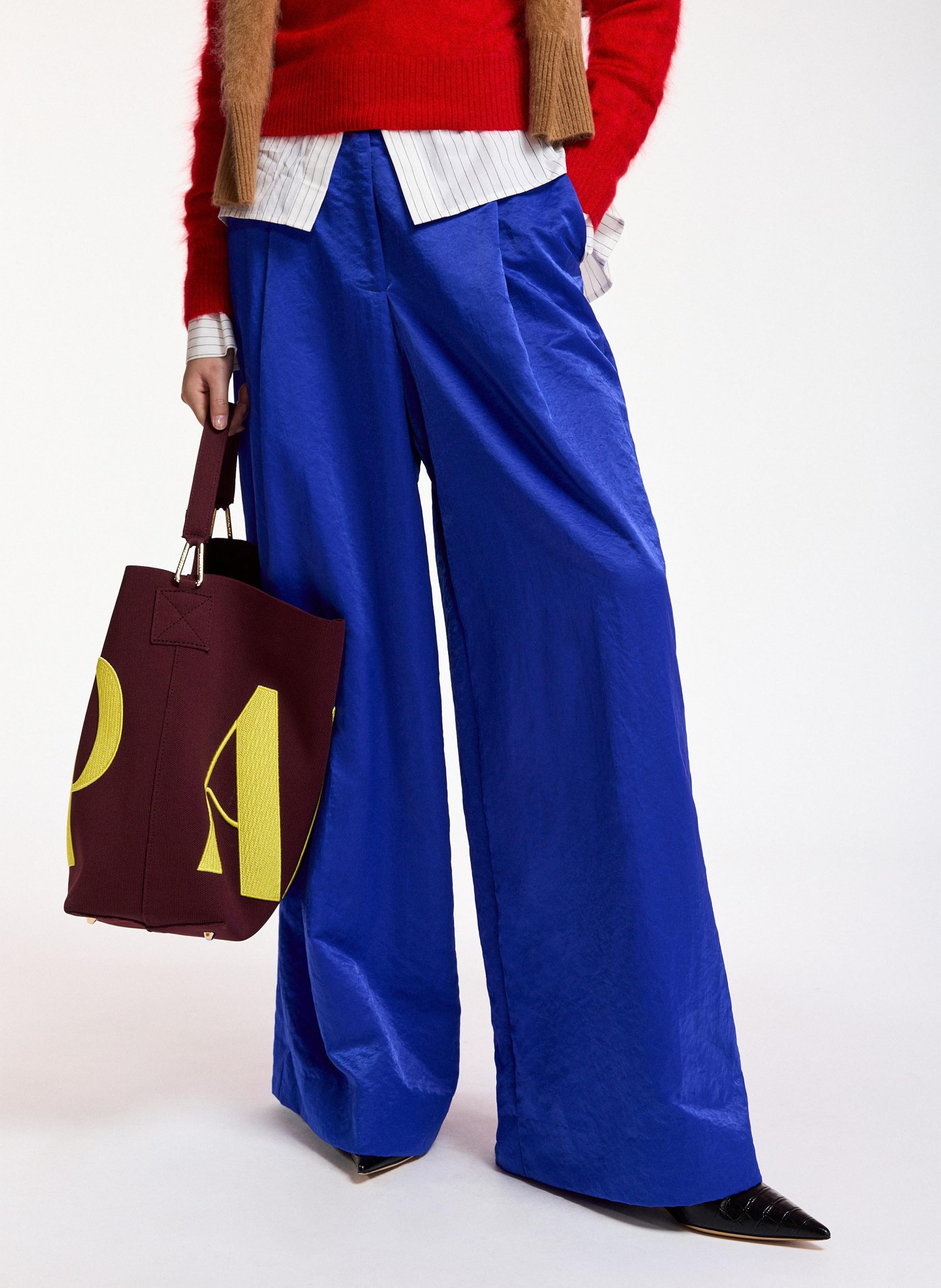 Wide-leg pants ESSENTIEL ANTWERP Blue