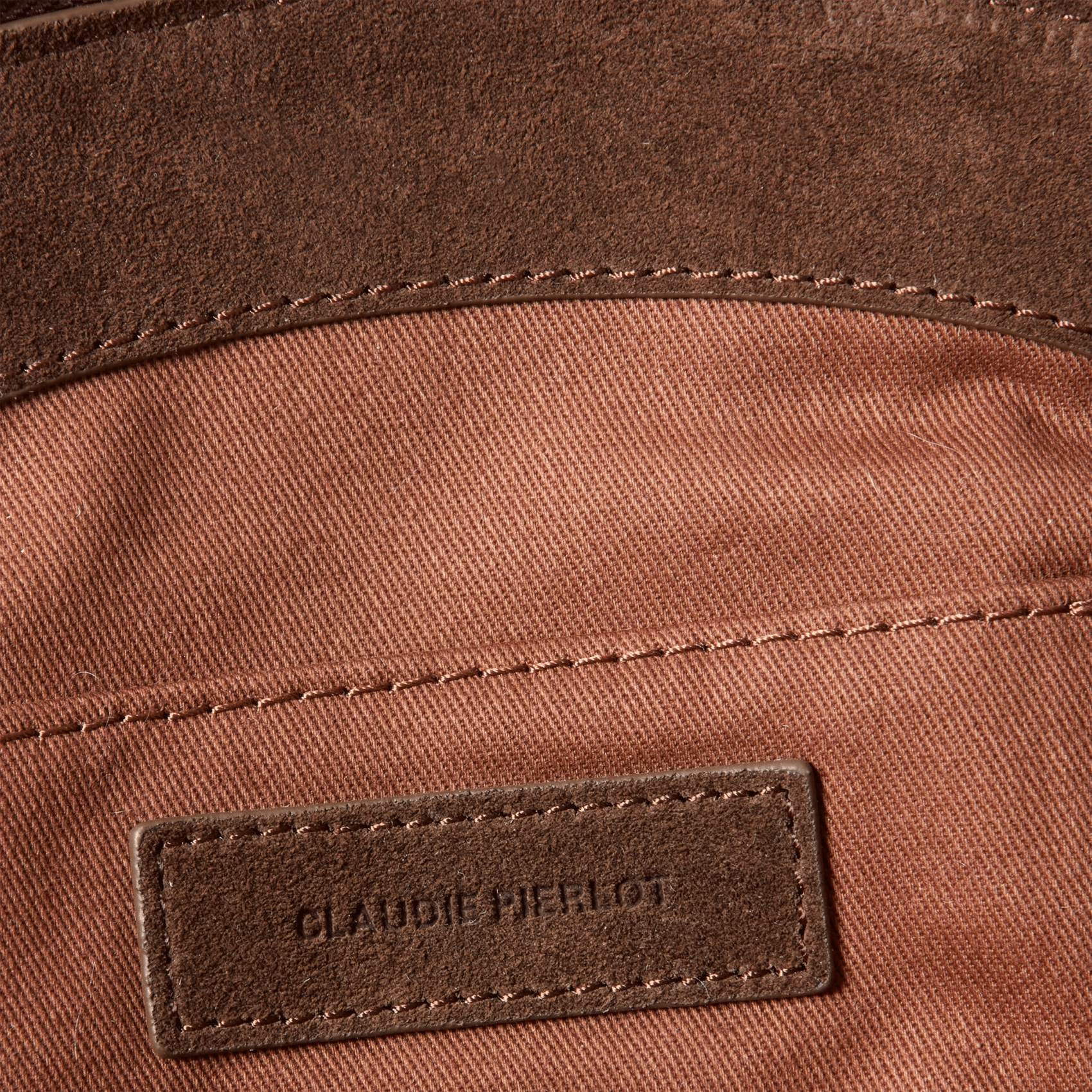 Leren handtas CLAUDIE PIERLOT Bruin