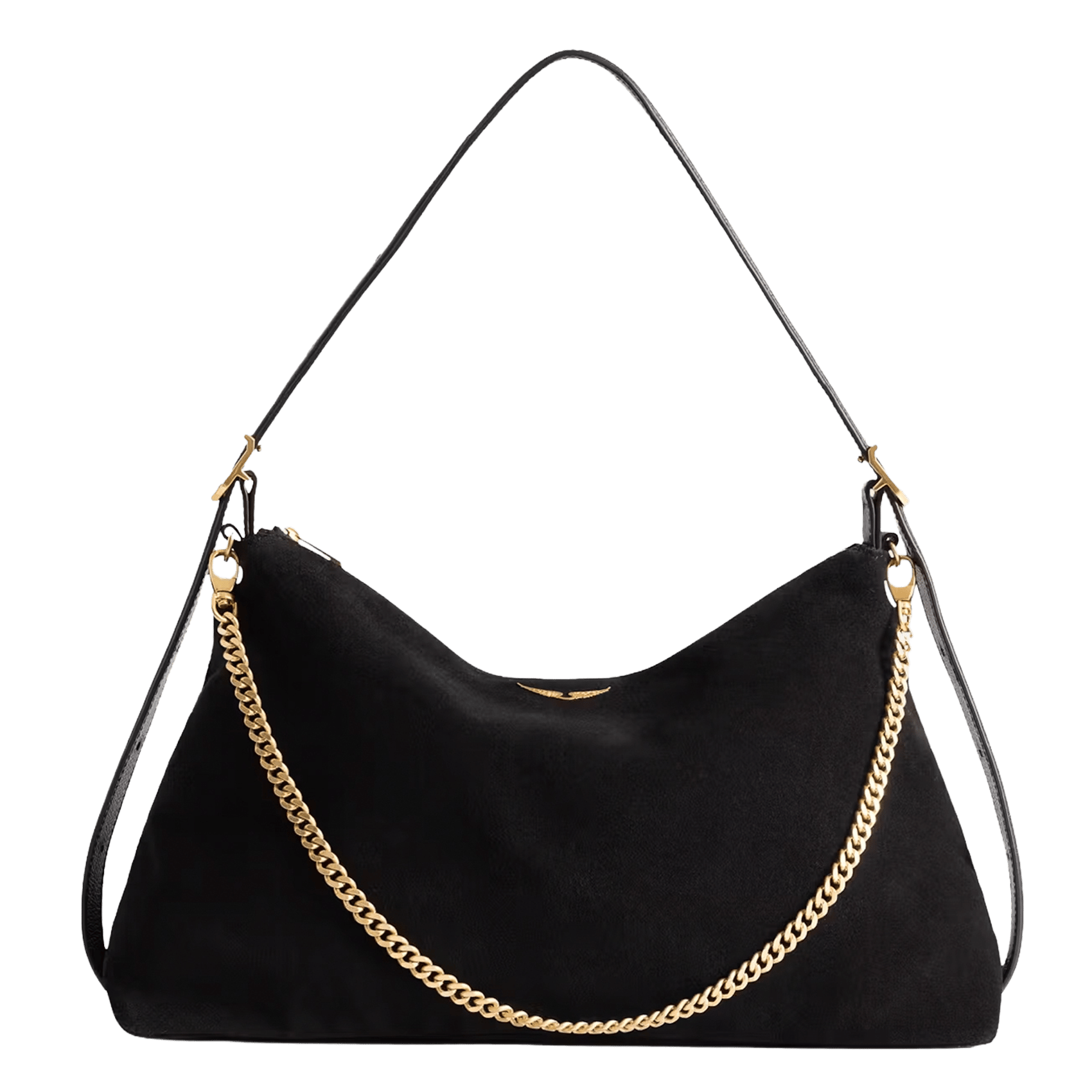Leather handbag | Black ZADIG&VOLTAIRE Women
