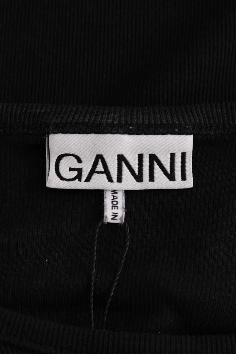 T-shirt GANNI - Seconde Main Black