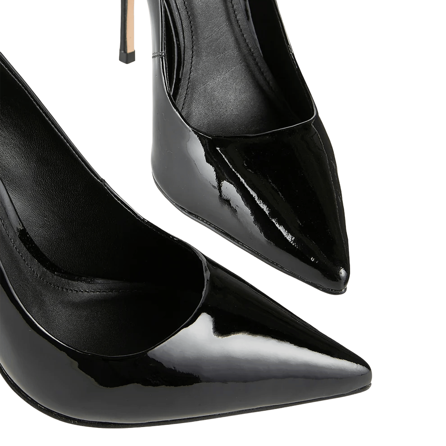 Escarpins en cuir vernis COSMOPARIS Noir