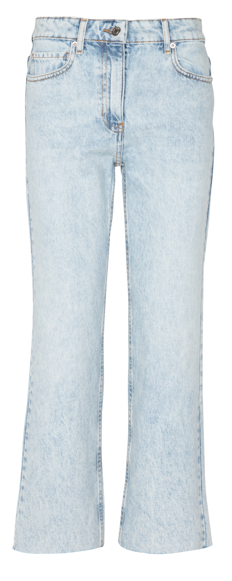 Jean taille haute bootcut en coton  IRO Bleu
