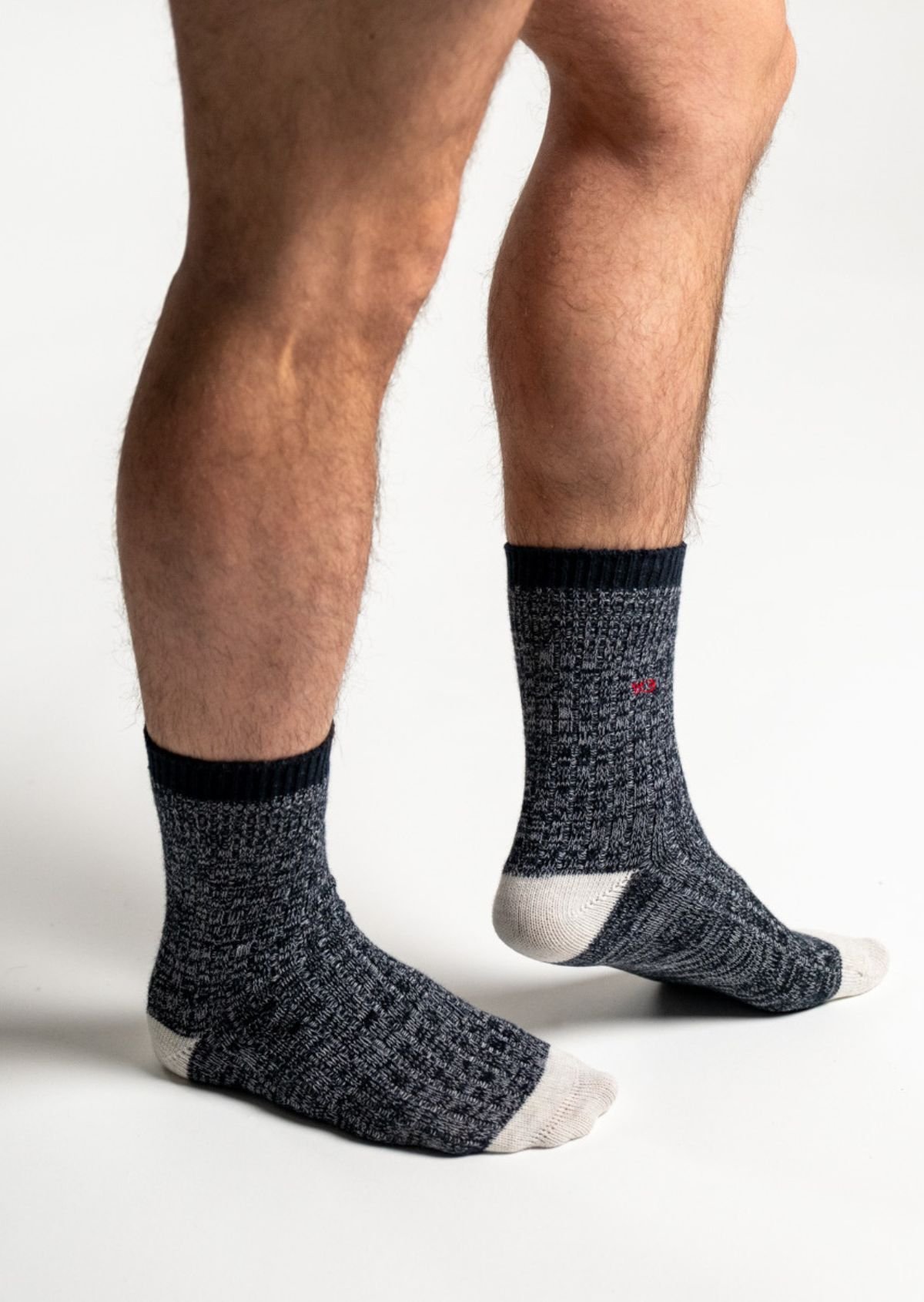 Thick cotton club socks BILLYBELT Grey