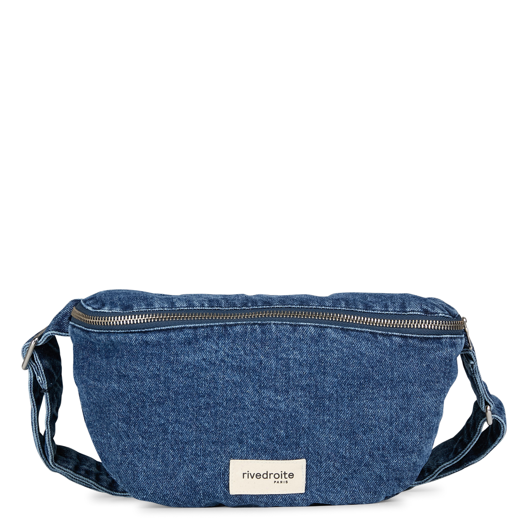 Cotton denim fanny pack RIVEDROITE PARIS Blue
