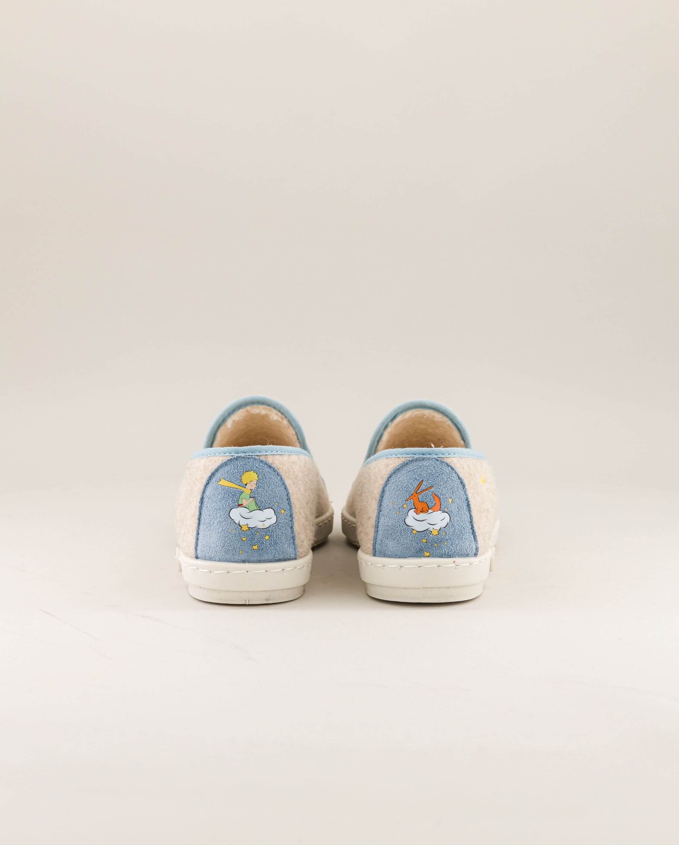 Women's slippers collaboration with the little prince ANGARDE Beige