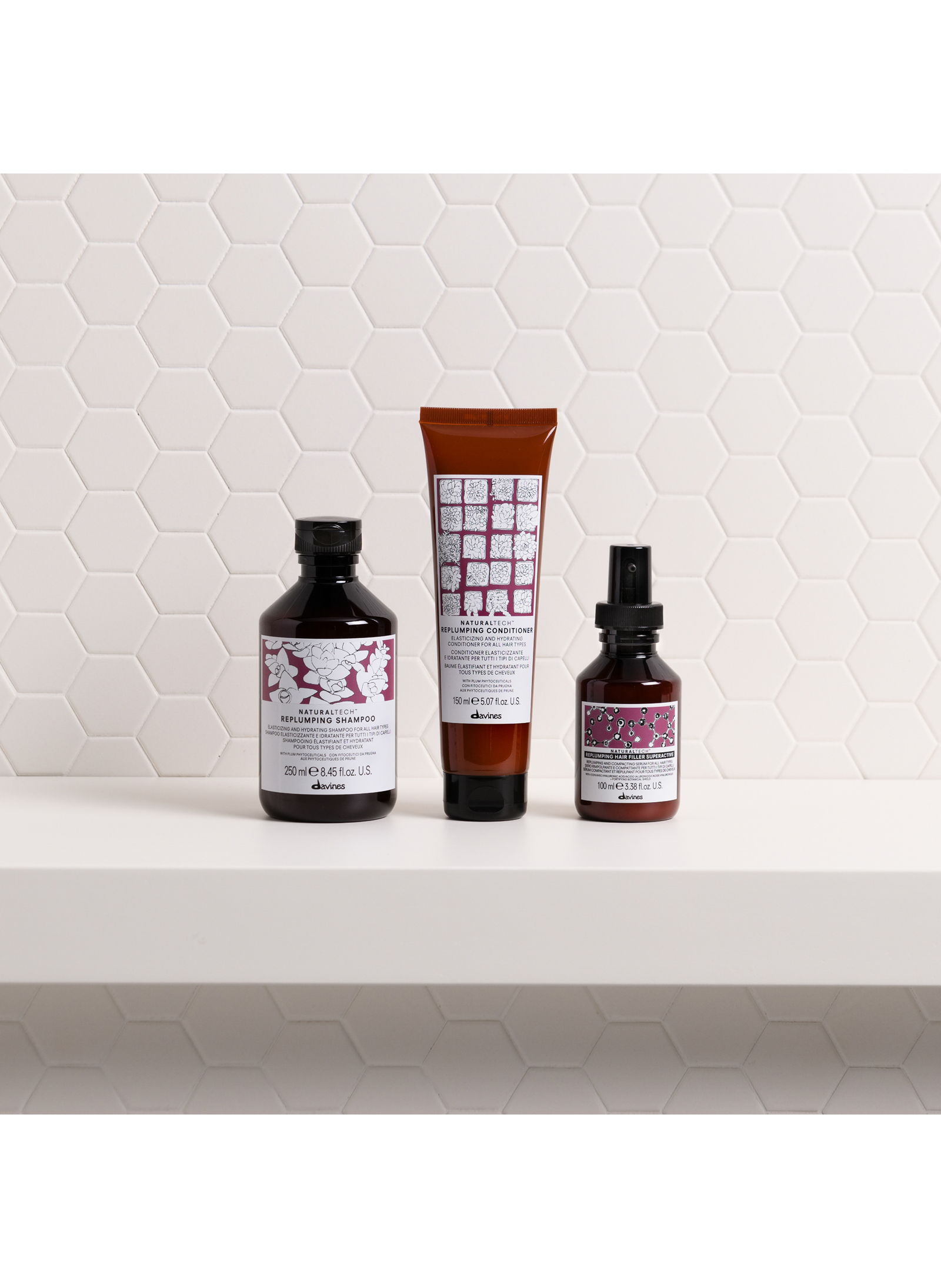 Replumping Shampoo DAVINES No color