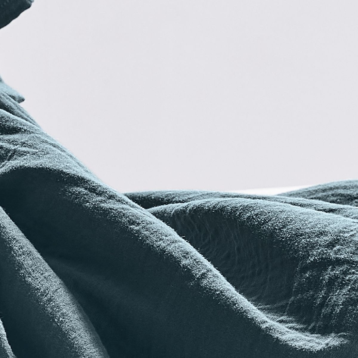 Solid cotton plaid TODAY LINGE DE MAISON Blue