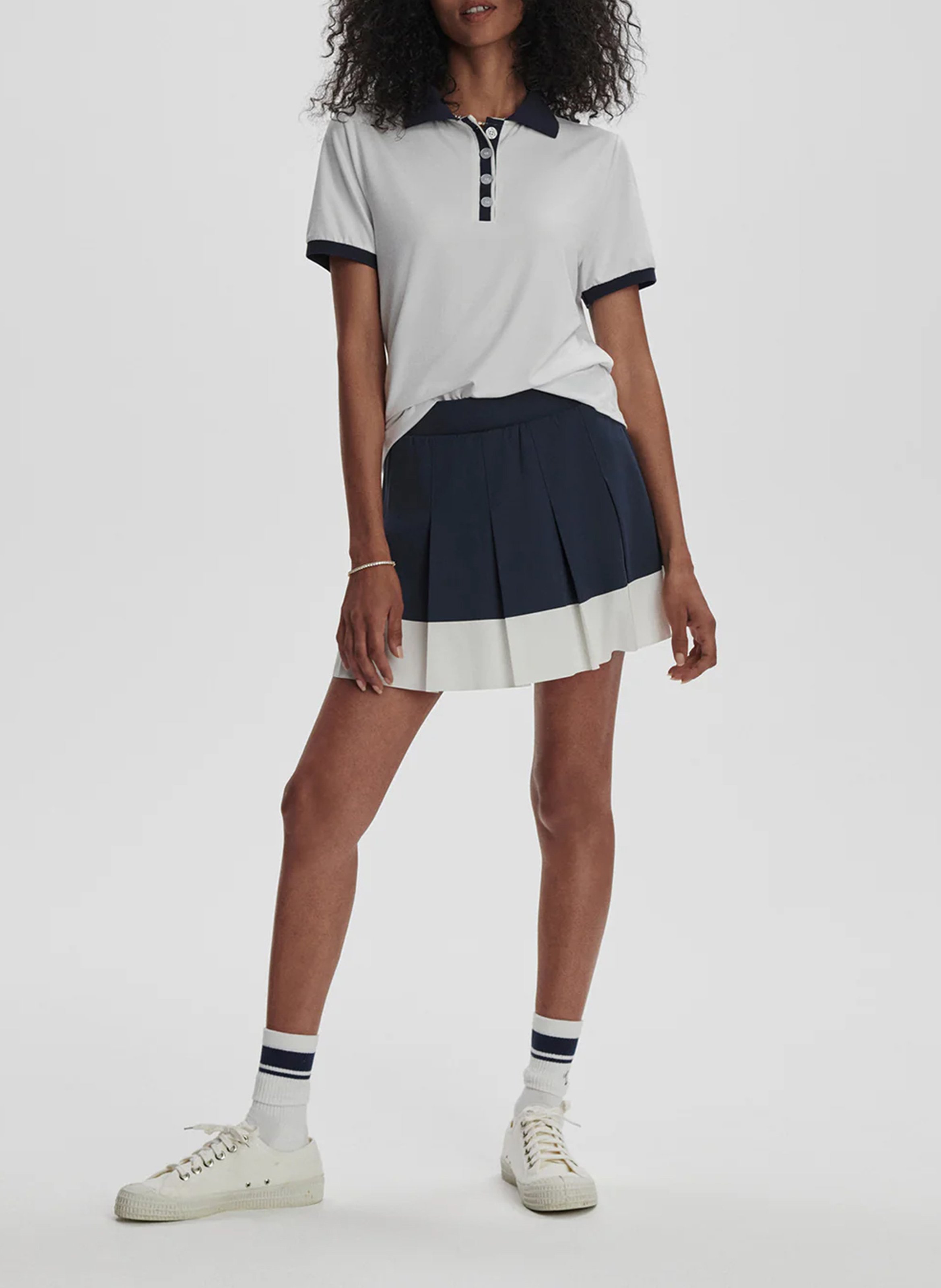 Top with polo shirt collar VARLEY Multicolored