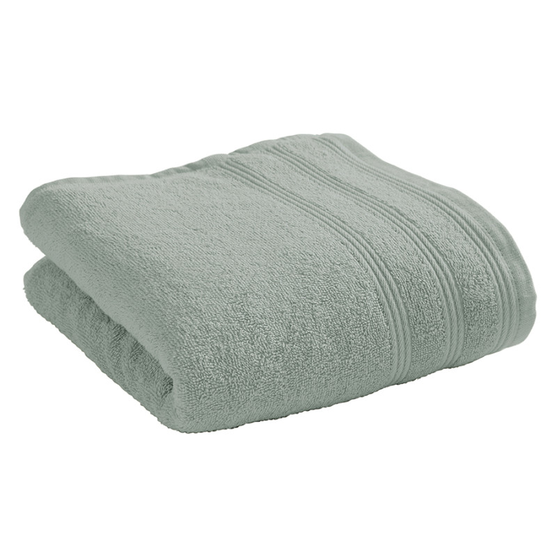 100% combed cotton hand towel COTON PUR Green