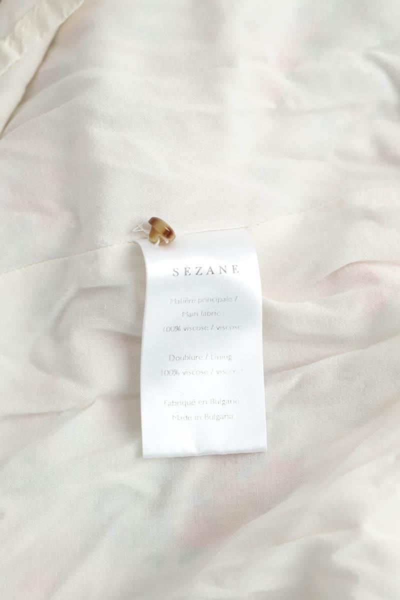 White dress SEZANE - Seconde main White