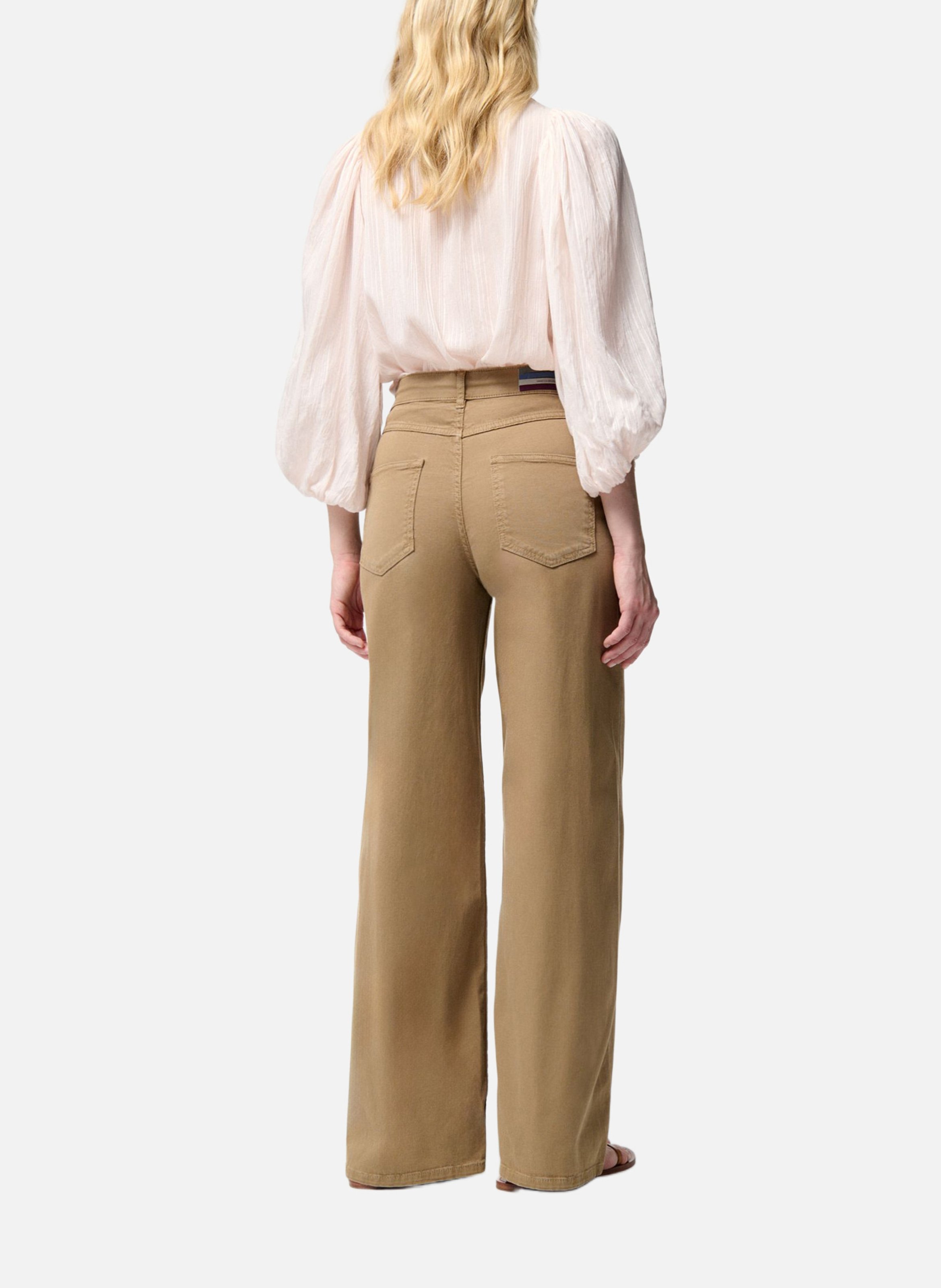 Jeans met hoge taille VANESSA BRUNO Bruin