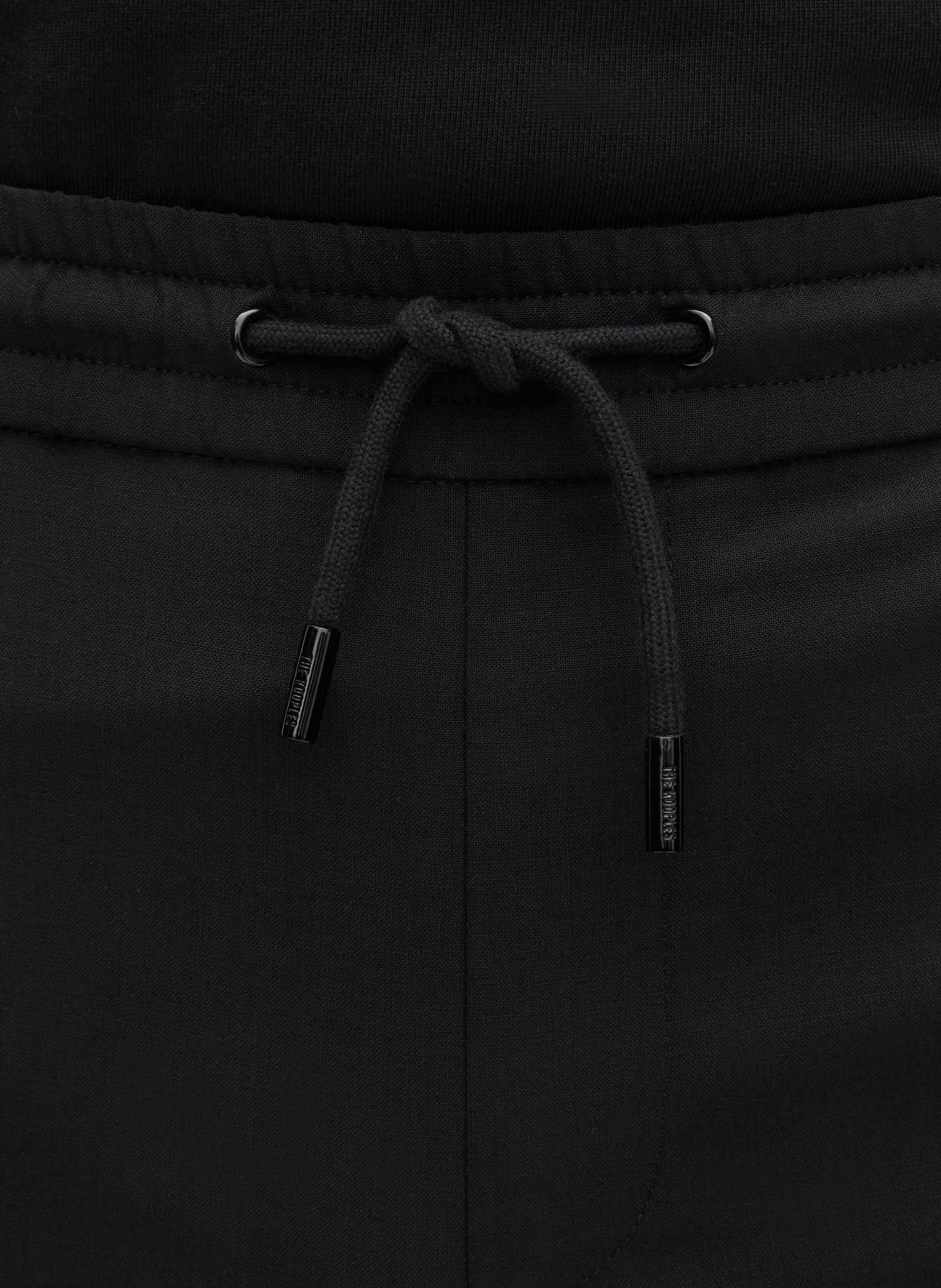 Straight cut wool trousers THE KOOPLES Black