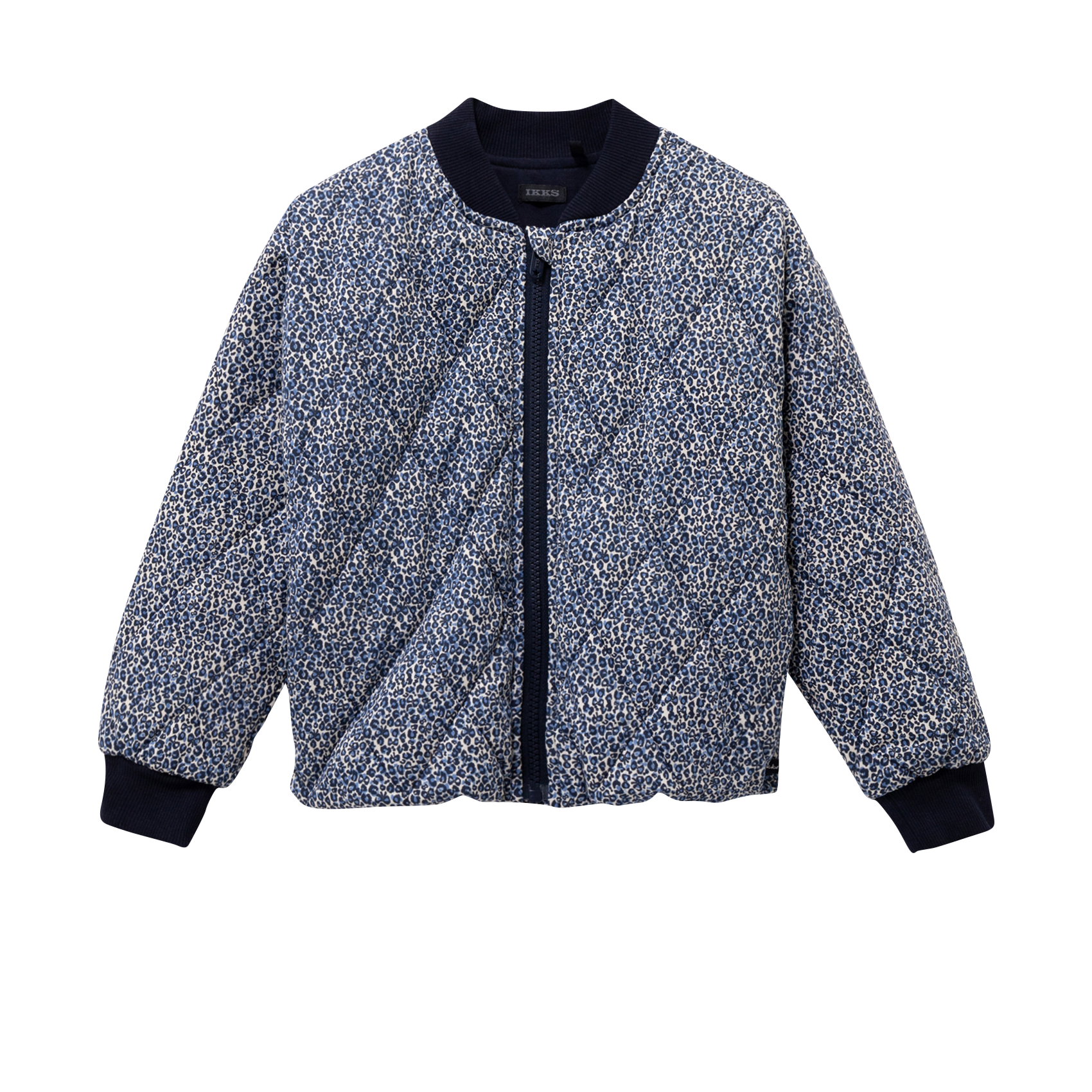Veste matelassée oversize imprimée IKKS JUNIOR Bleu