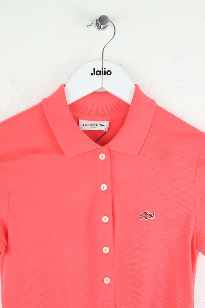 Cotton dress LACOSTE - SECONDE MAIN Pink