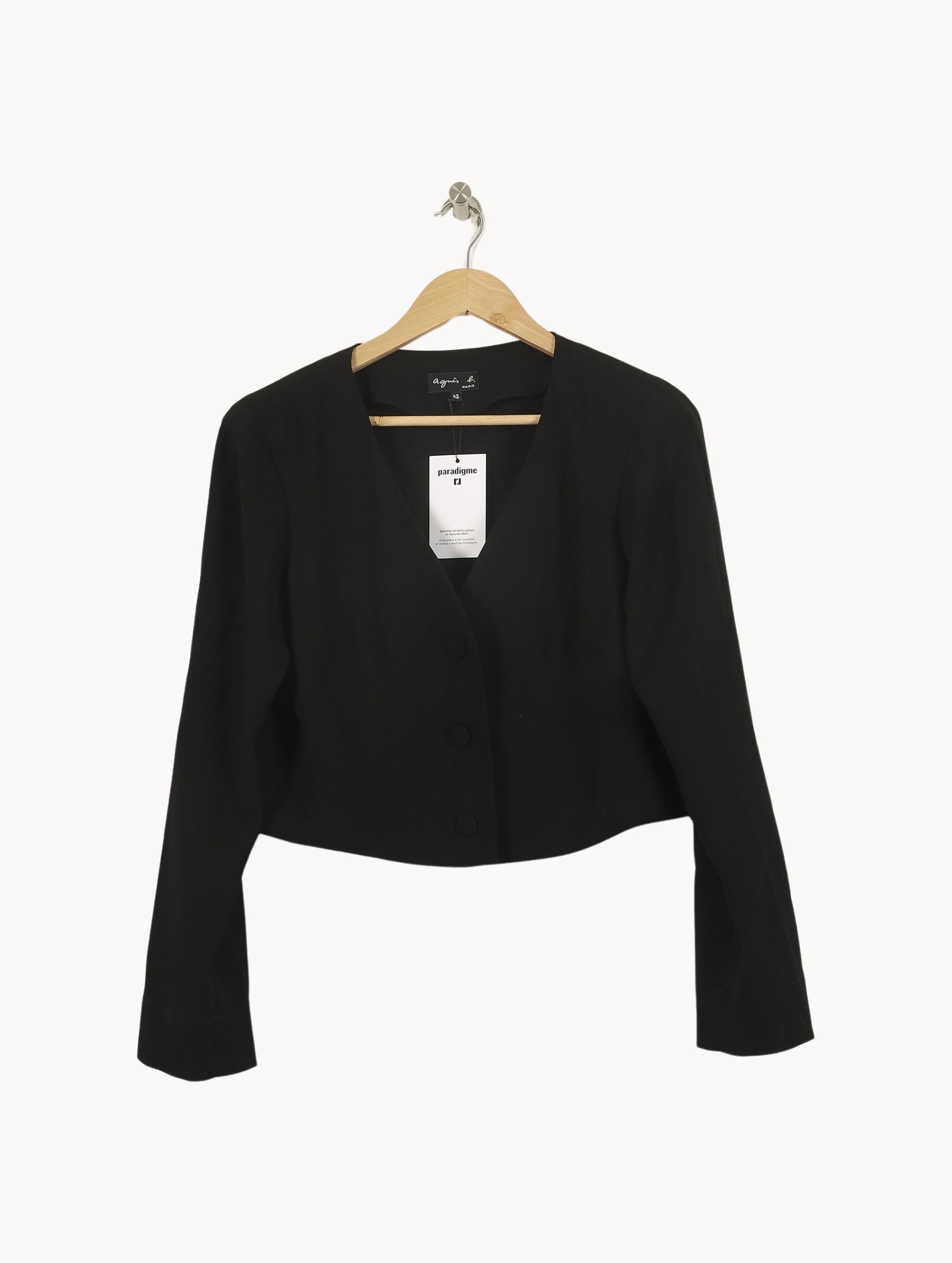 JACKET AGNES B. - Seconde Main Black