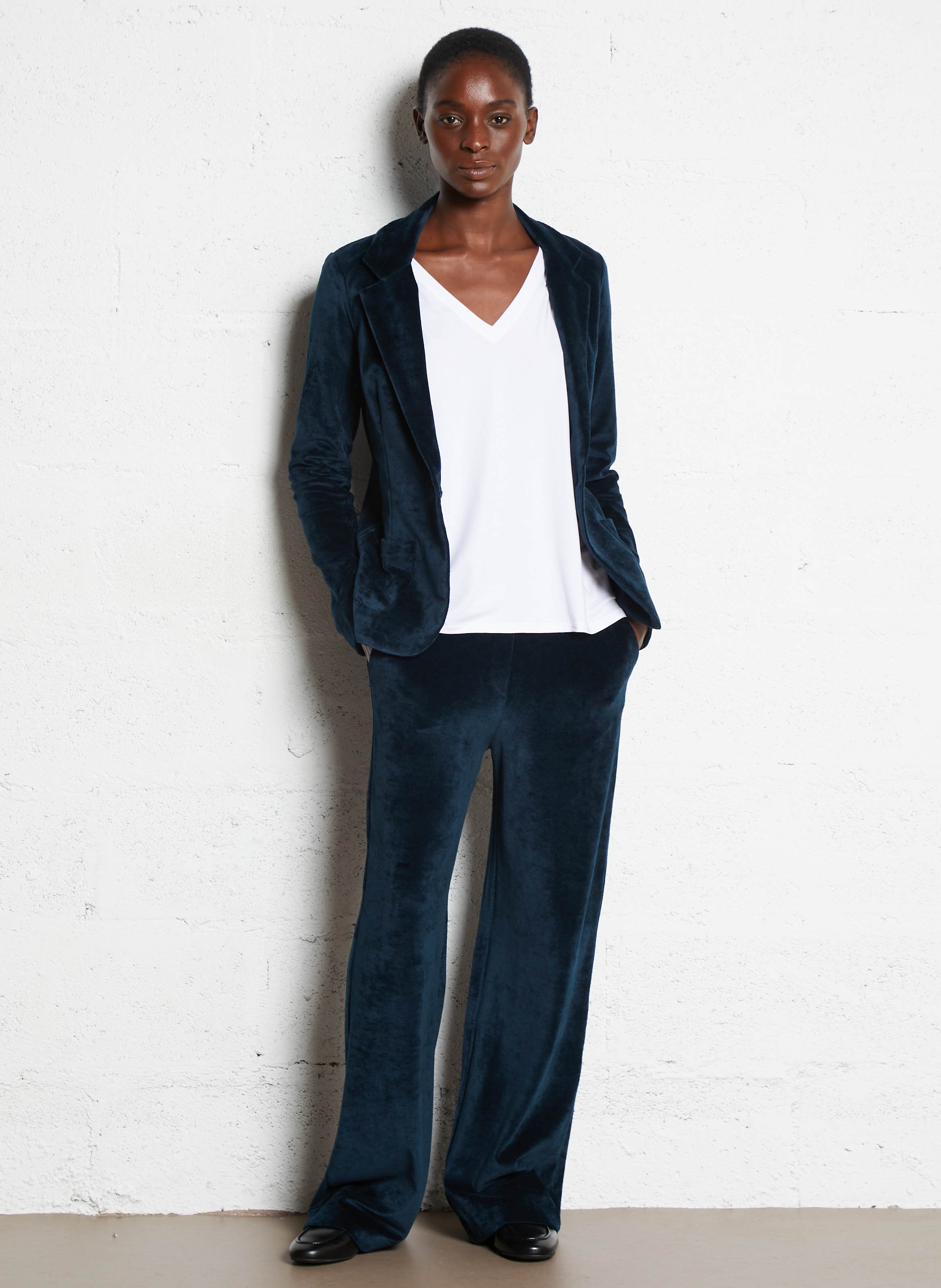 Plain leather moccasins MELLOW YELLOW Black